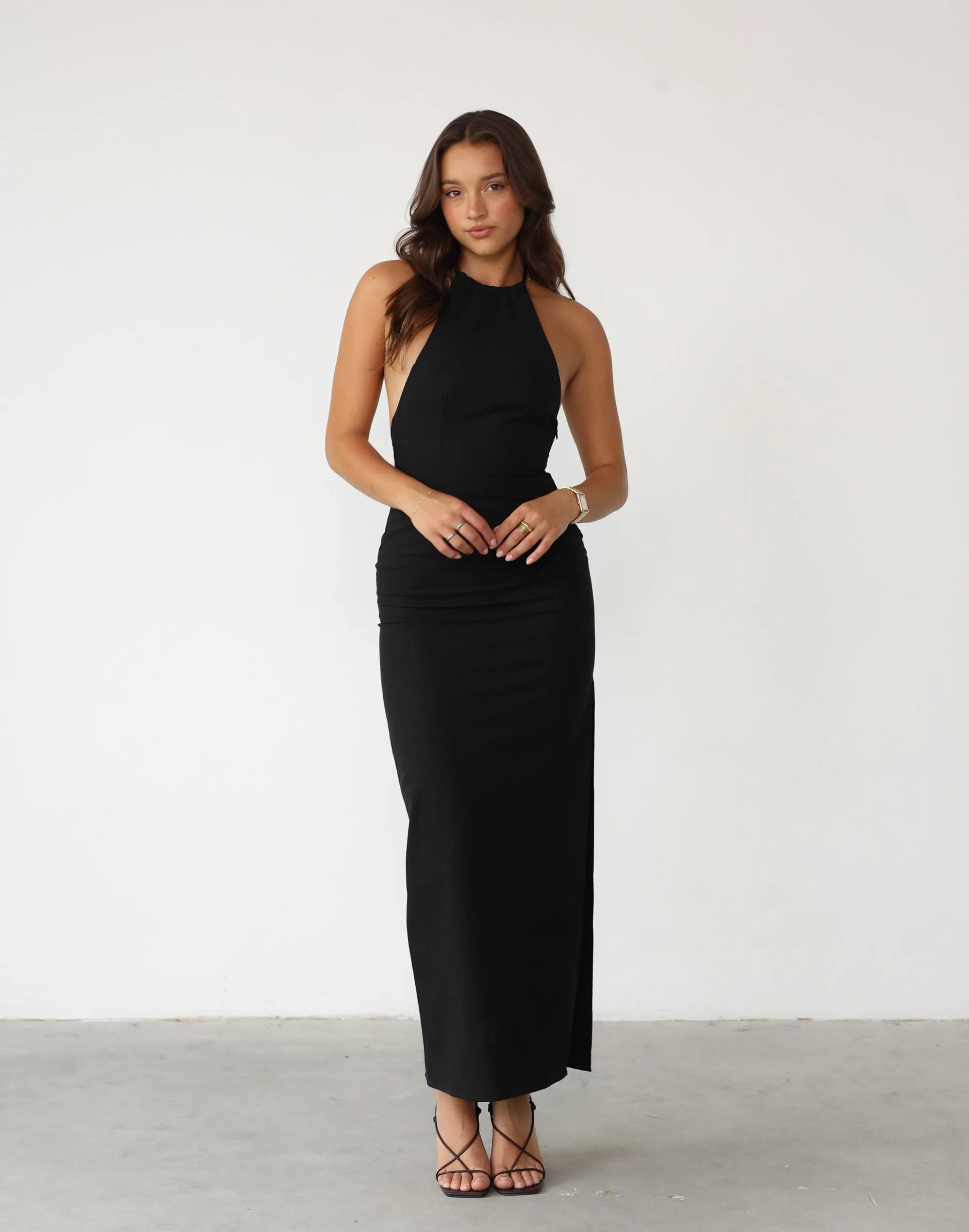 Idyllic Maxi (Onyx) - By Lioness sold by Charcoal Clothing