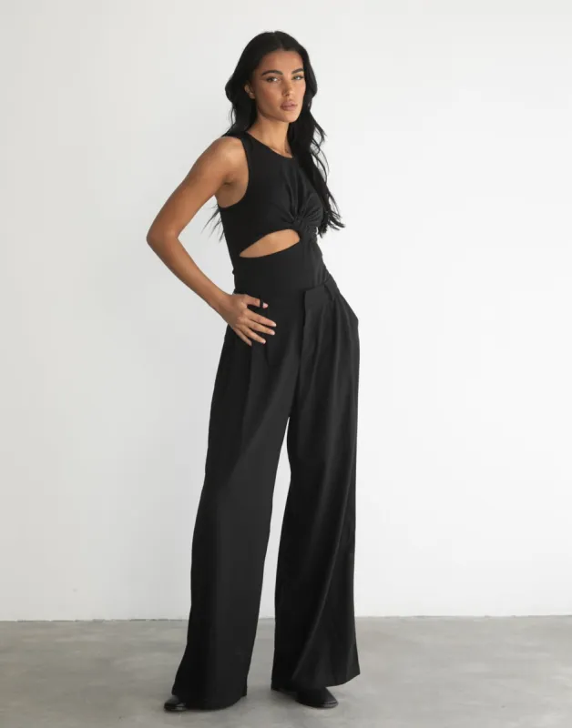 Edith Bodysuit (Black) sold by Charcoal Clothing