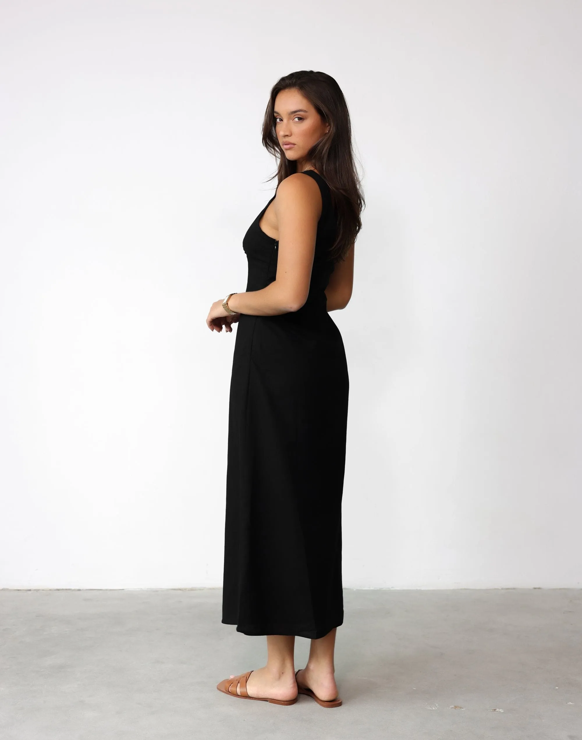 Jesika Maxi Dress (Black) sold by Charcoal Clothing product image thumbnail 3
