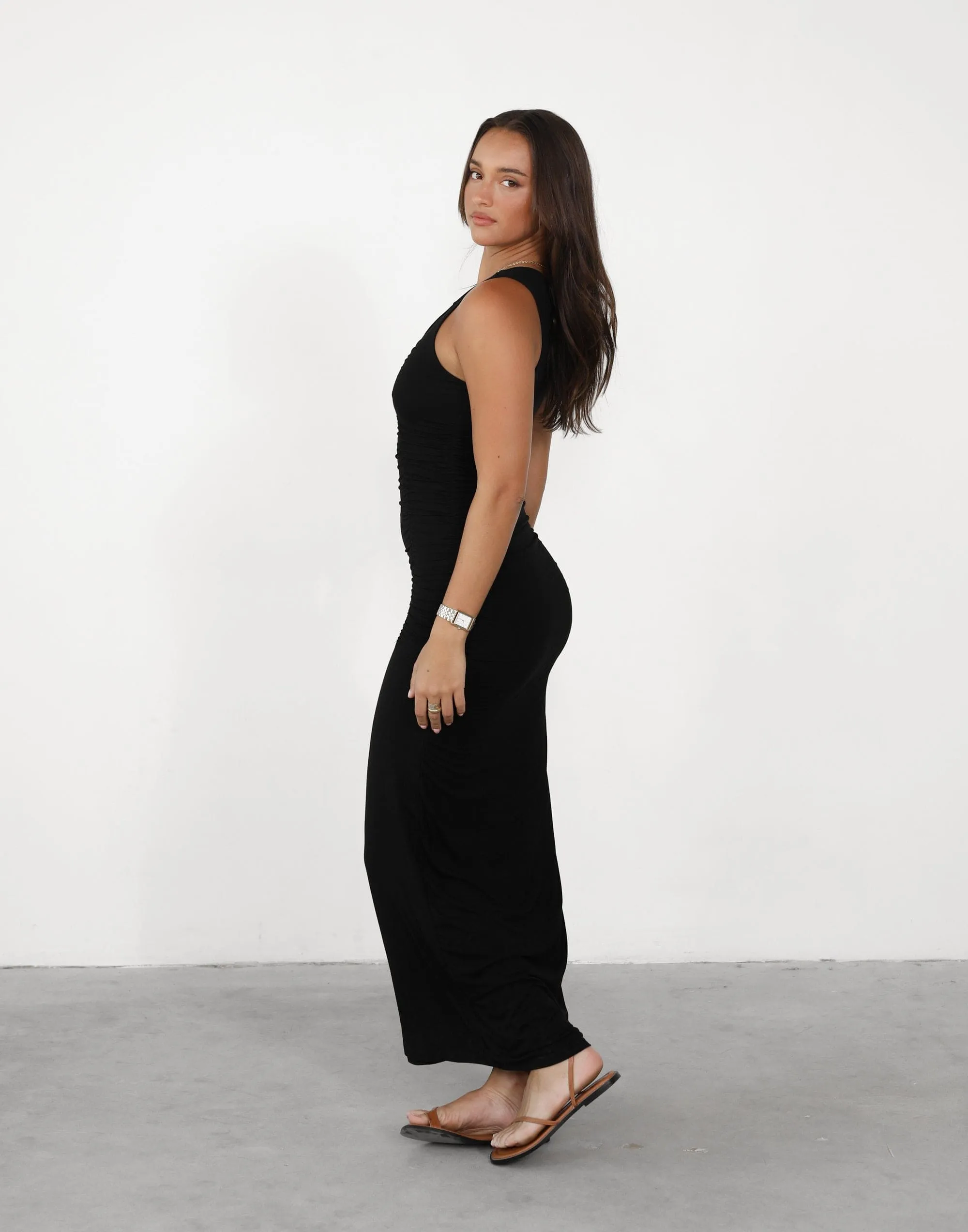 Delphine Maxi Dress (Black) sold by Charcoal Clothing product image thumbnail 4