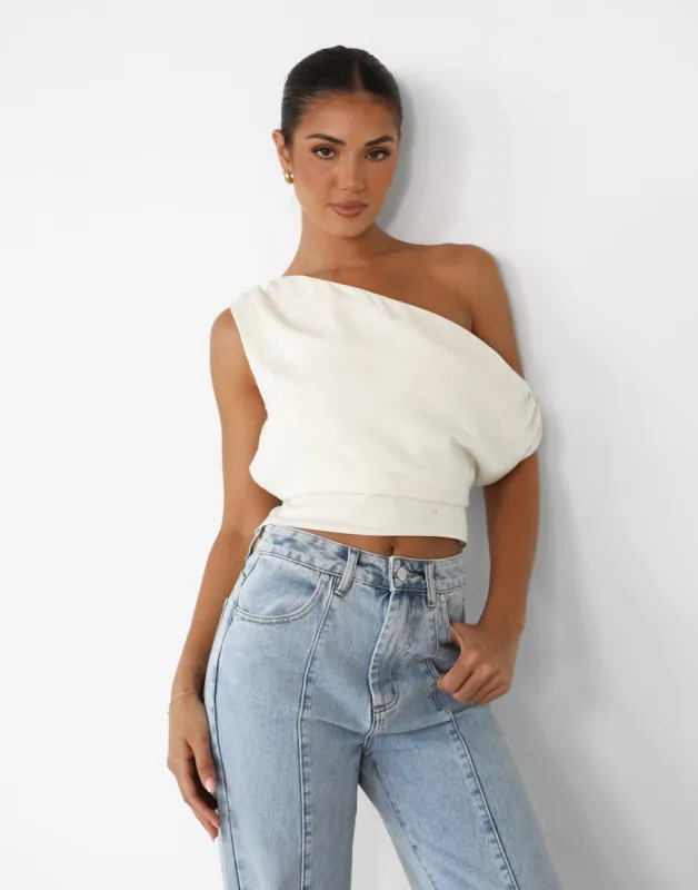 Viviana Top (Cream) sold by Charcoal Clothing