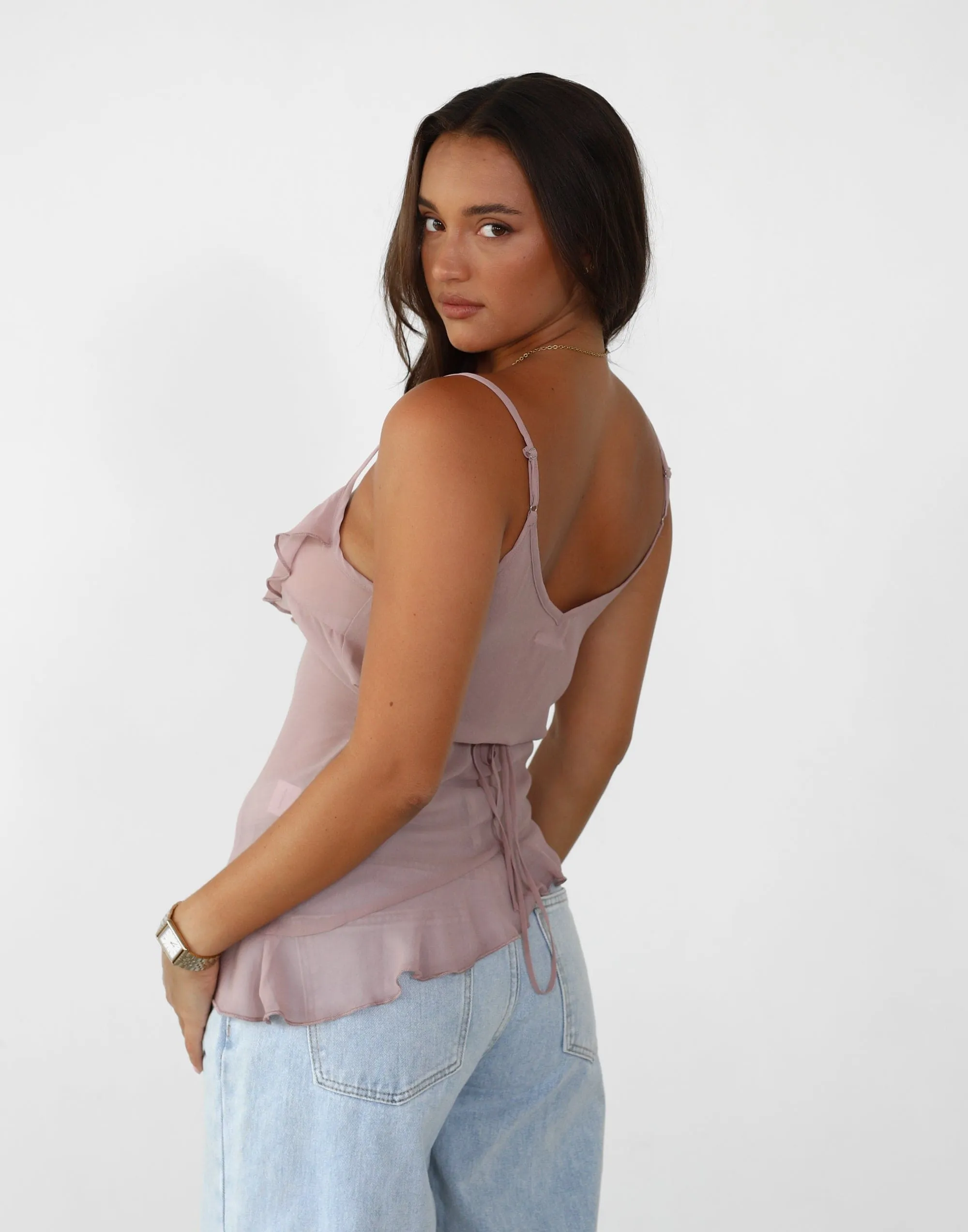 Daphne Top (Mauve) sold by Charcoal Clothing product image thumbnail 4