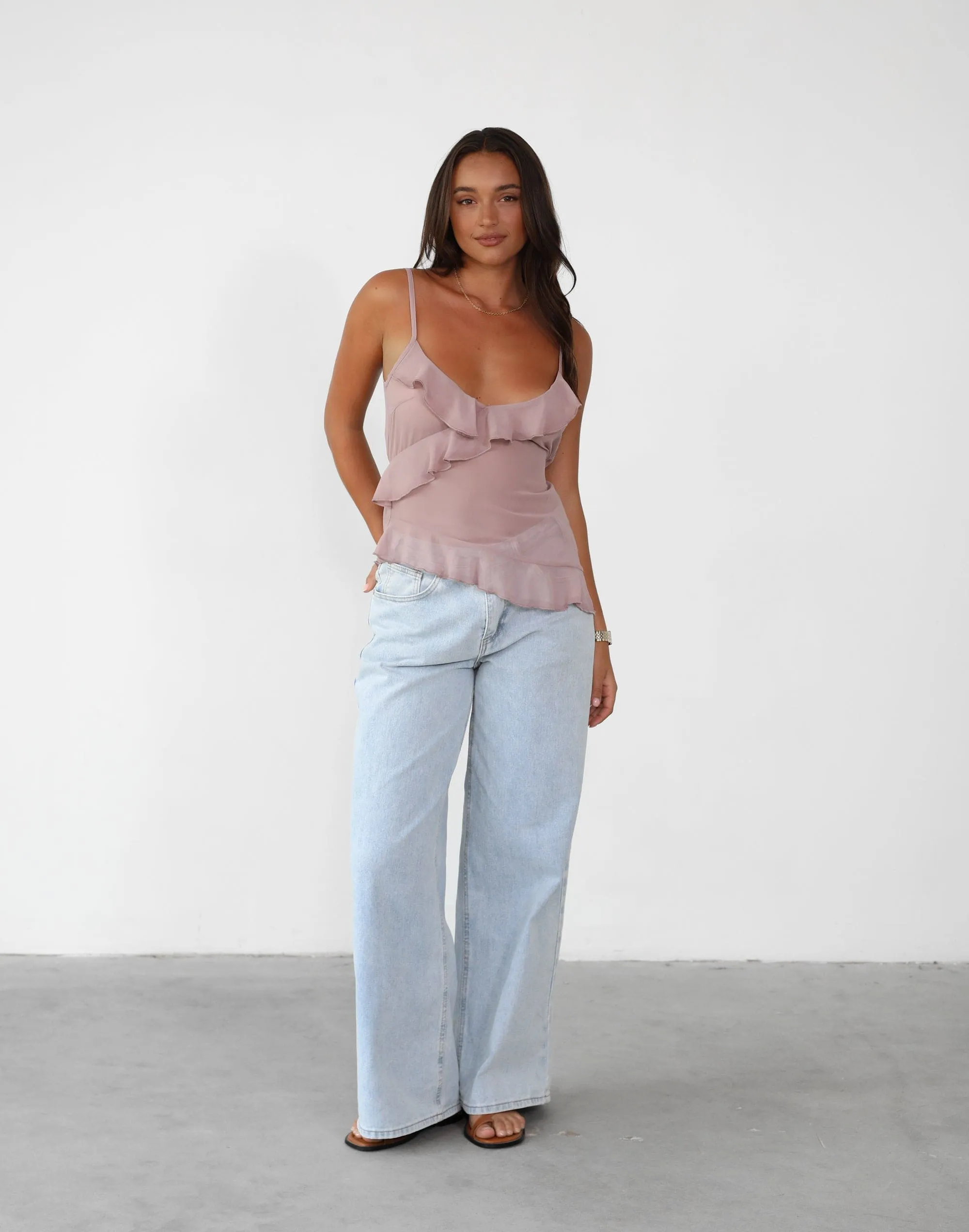 Daphne Top (Mauve) sold by Charcoal Clothing product image thumbnail 2