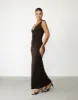 Viola Maxi Dress (Chocolate) sold by Charcoal Clothing