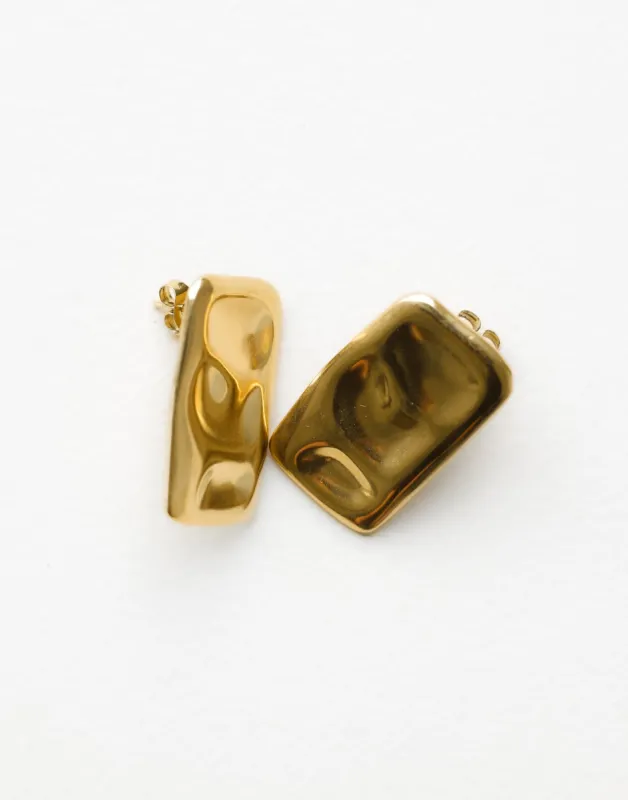 Ayra Earrings (Gold) sold by Charcoal Clothing