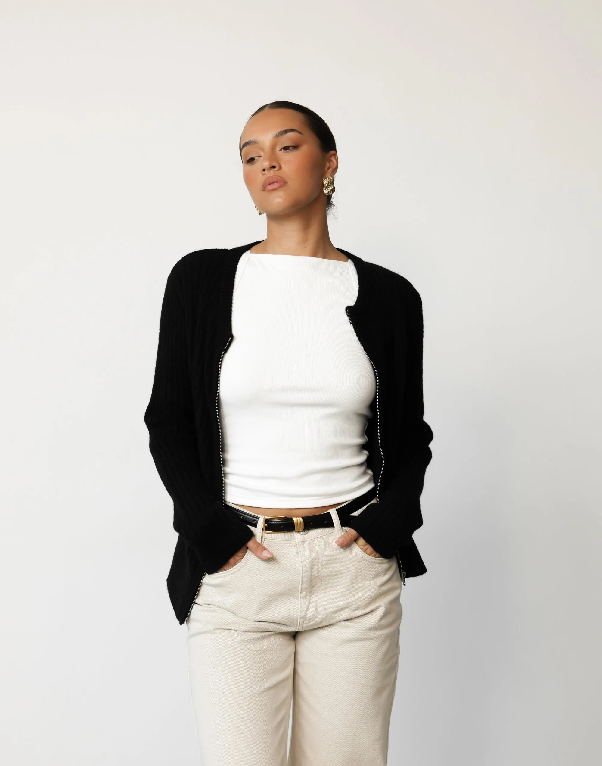 Aiko Cardigan (Black) sold by Charcoal Clothing product image thumbnail 2