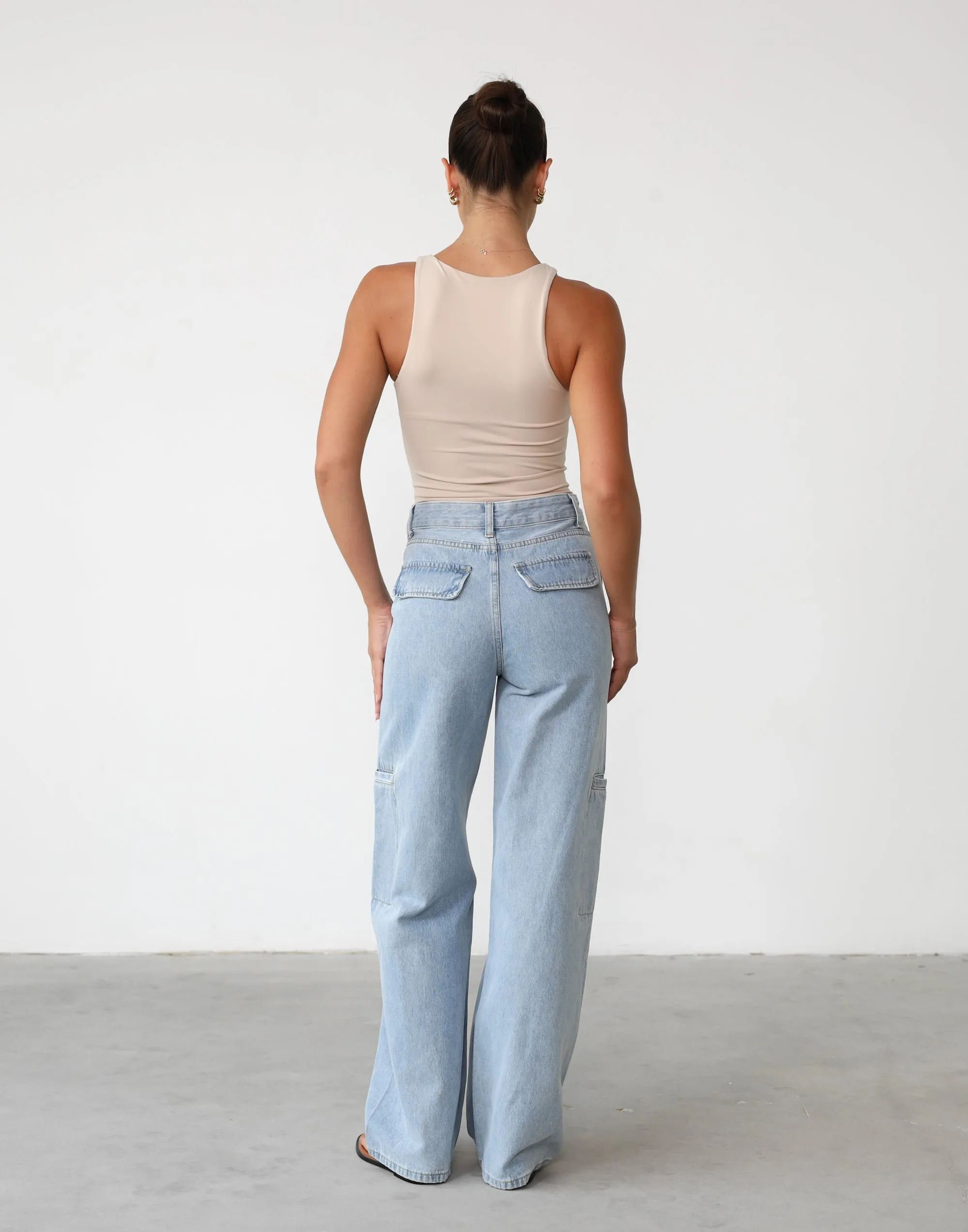 Vivid Bodysuit (Beige) sold by Charcoal Clothing product image thumbnail 4