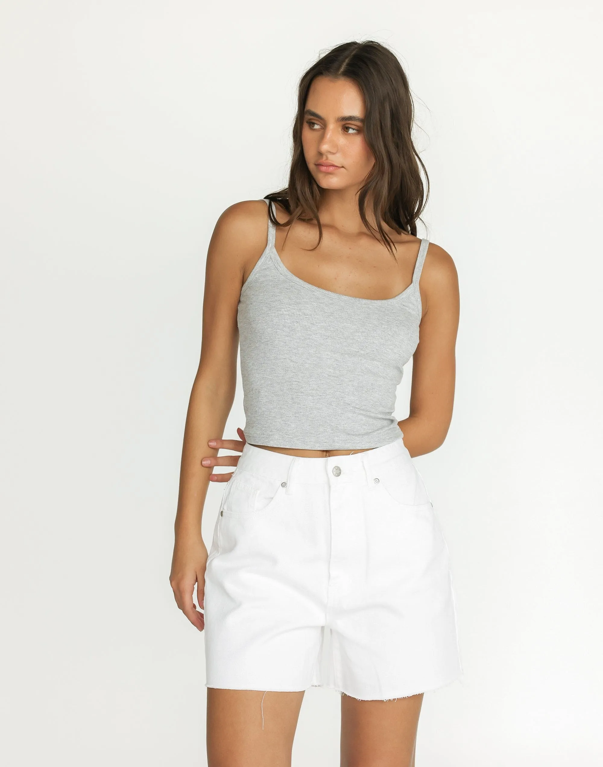 Malina Cami Top (Grey Marle) sold by Charcoal Clothing product image thumbnail 4