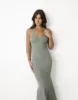 Eve Maxi Dress (Olive) sold by Charcoal Clothing