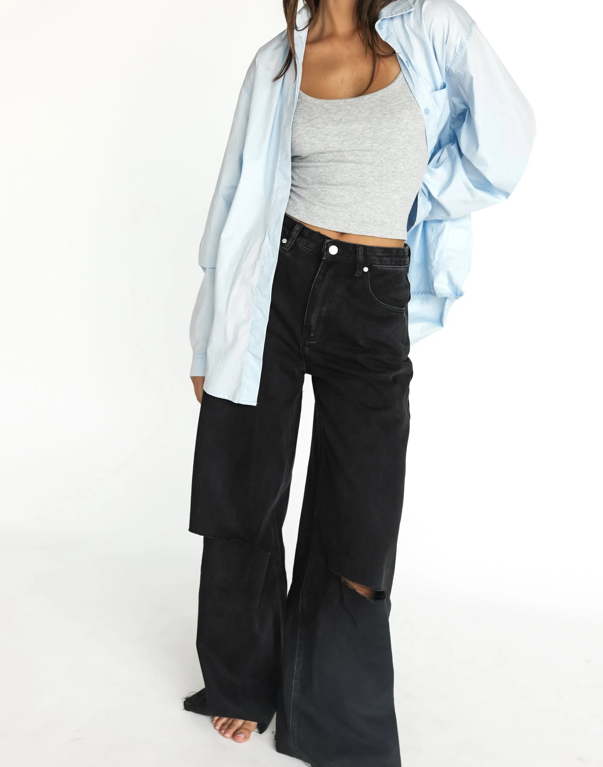 Malina Cami Top (Grey Marle) sold by Charcoal Clothing product image thumbnail 5