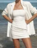 Ashwood Mini Skirt (White) sold by Charcoal Clothing