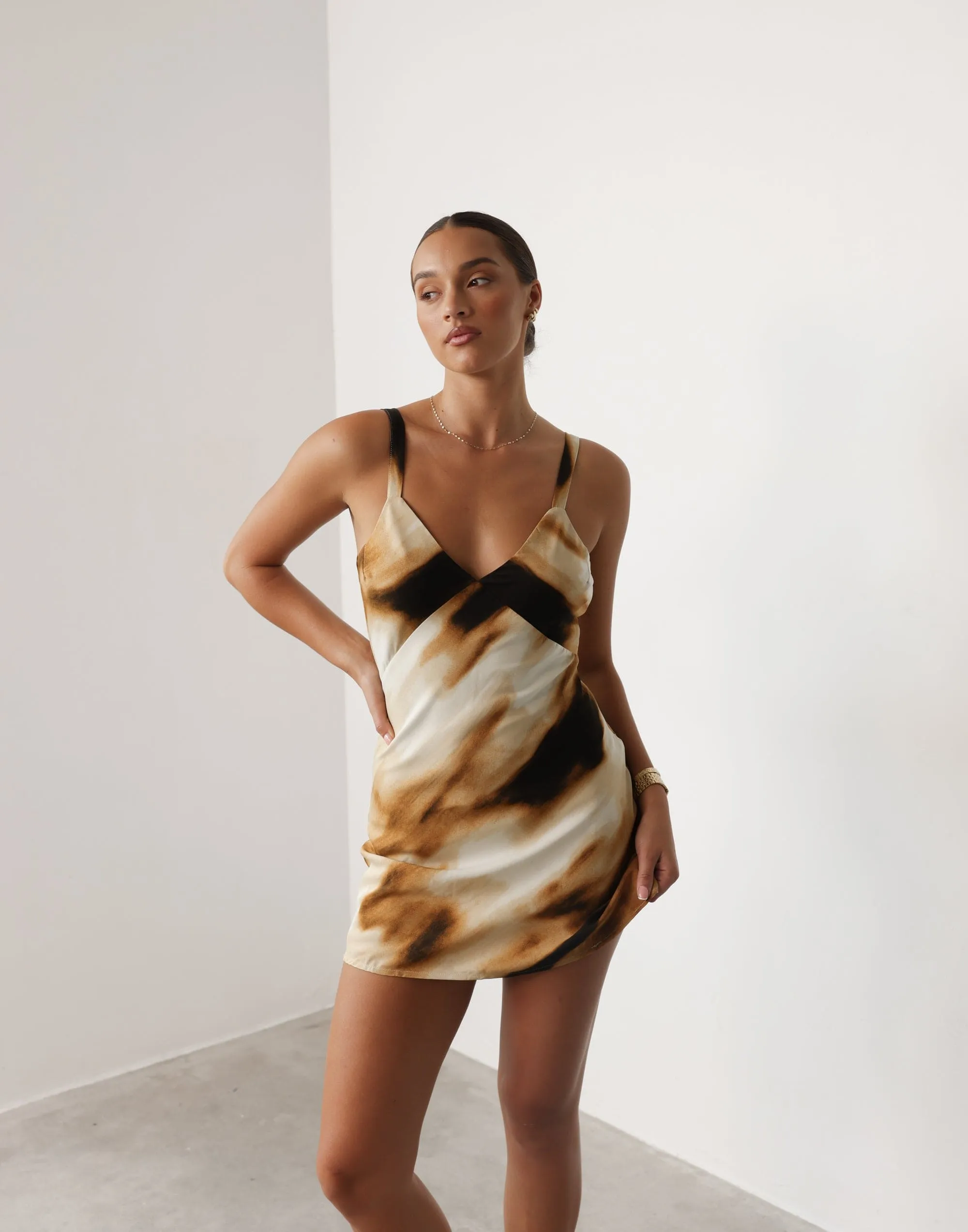 Zaya Mini Dress (Desert) sold by Charcoal Clothing product image thumbnail 5