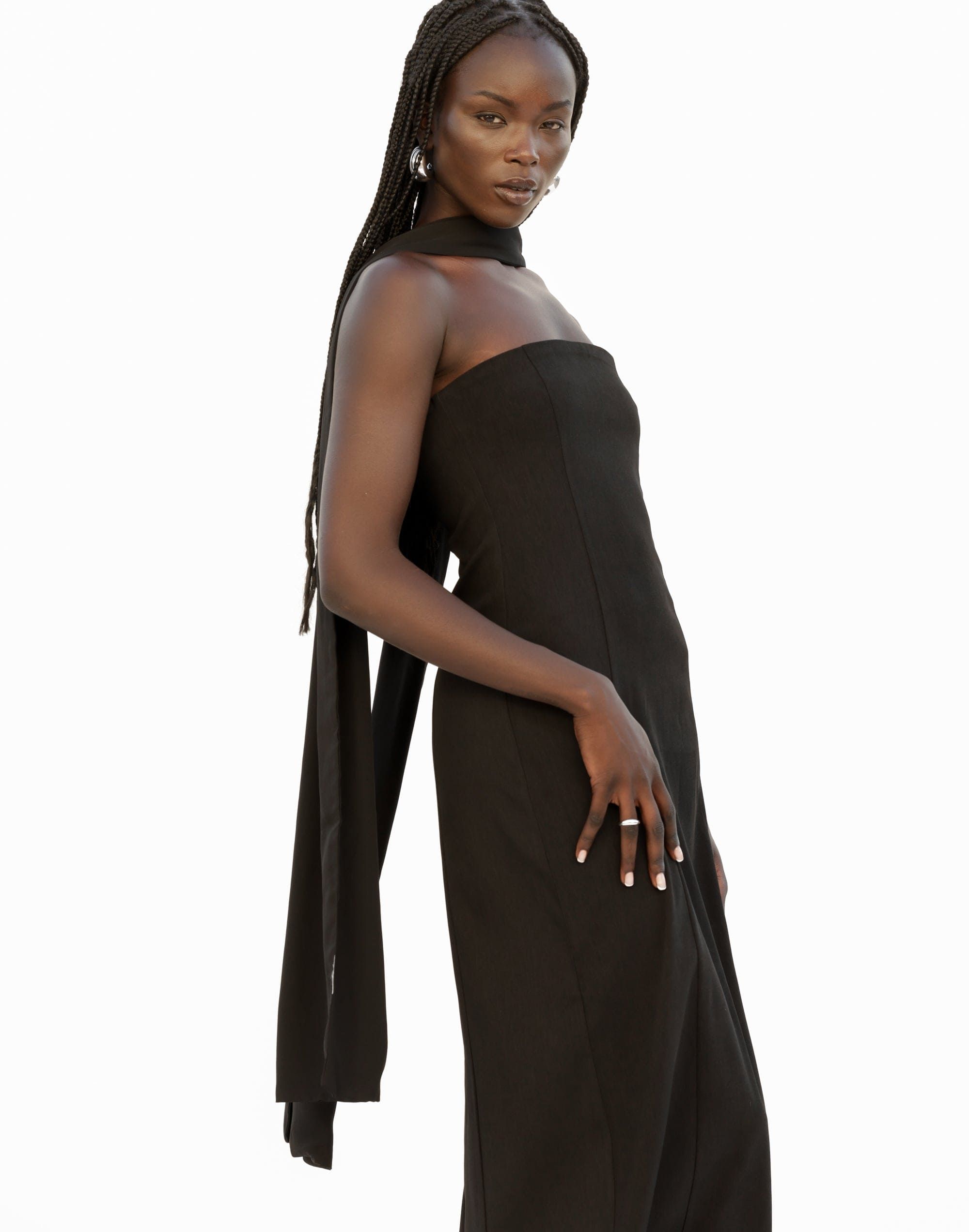 Eleanor Scarf (Black) sold by Charcoal Clothing product image thumbnail 2
