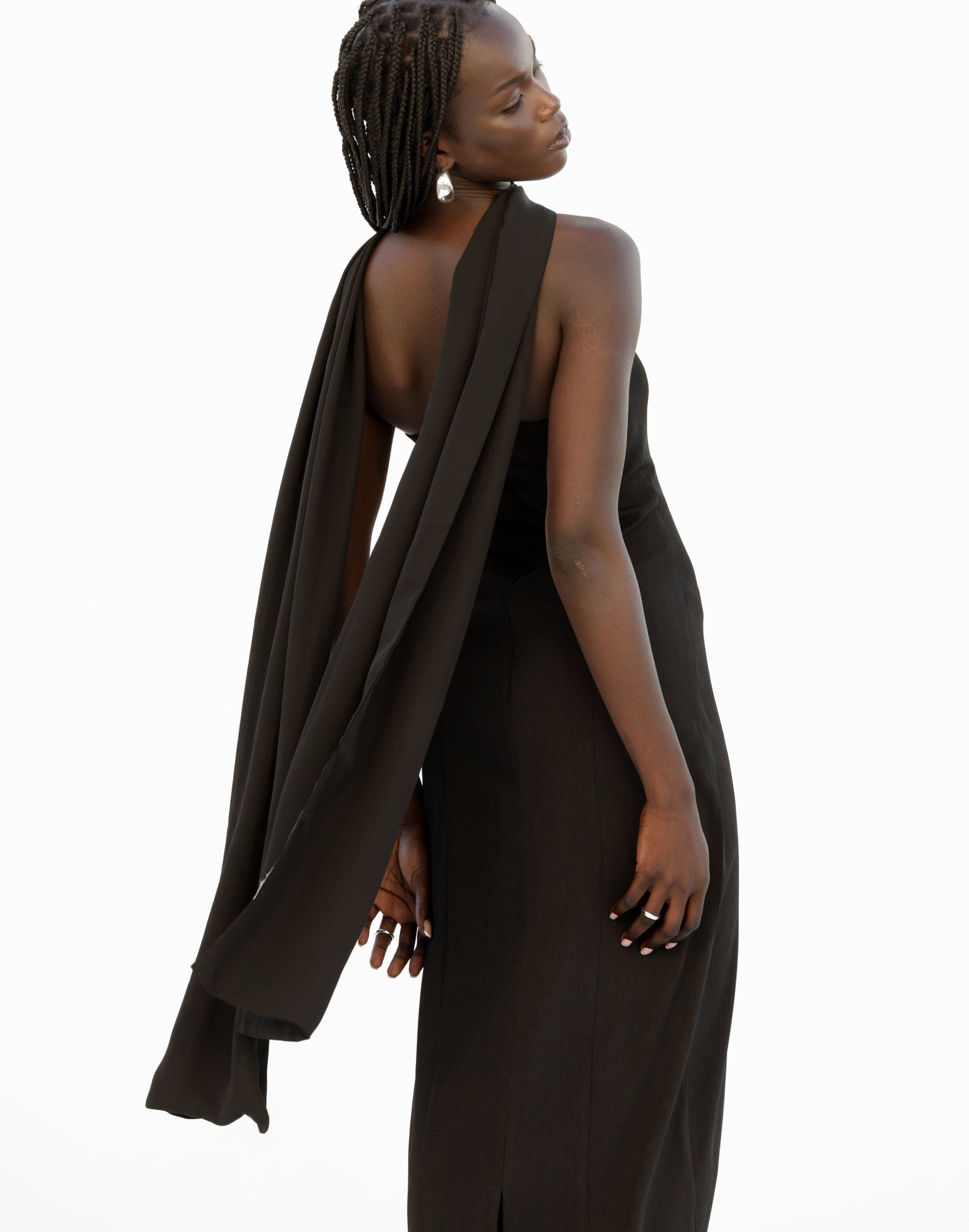 Eleanor Scarf (Black) sold by Charcoal Clothing product image thumbnail 3