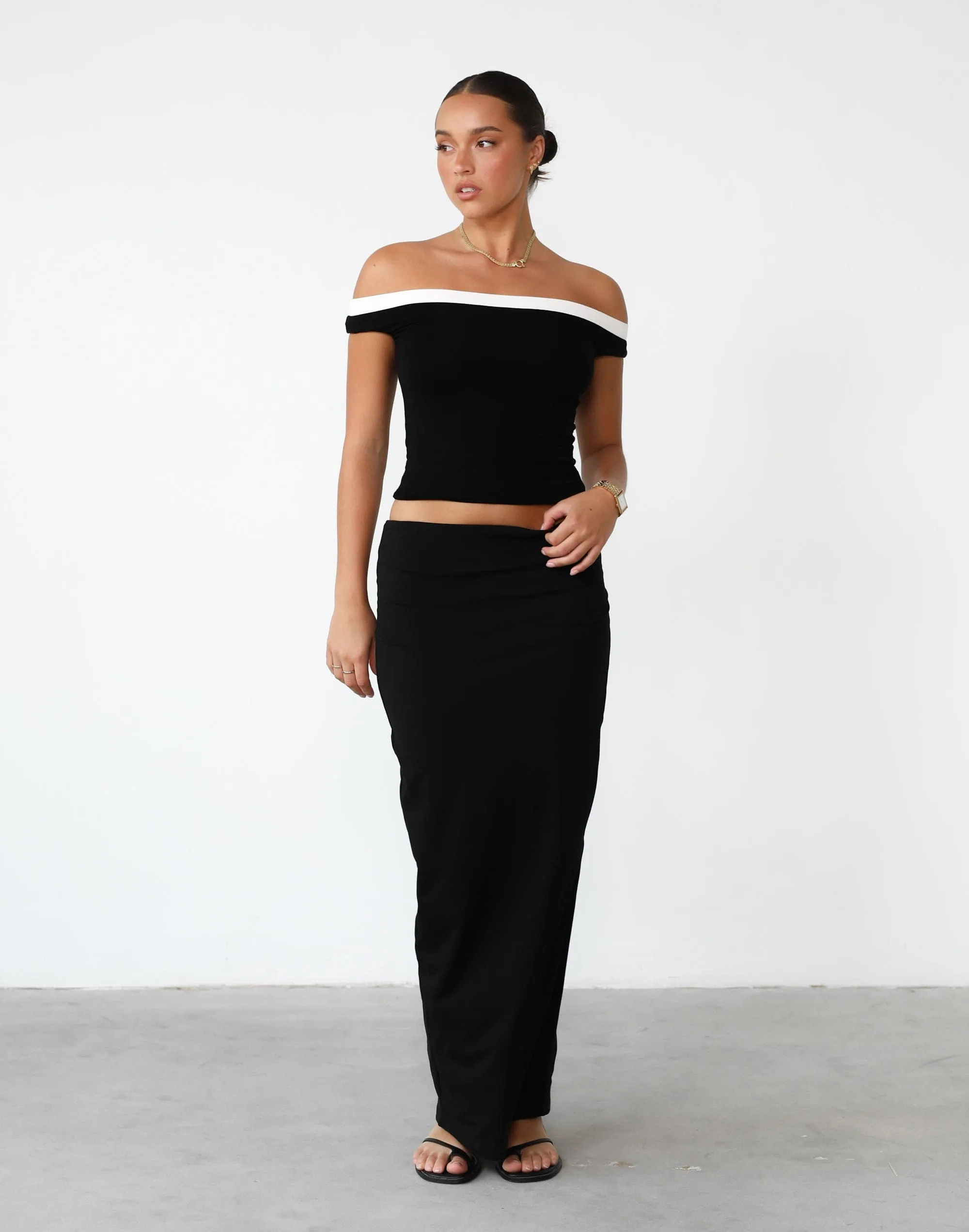 Fable Maxi Skirt (Black) sold by Charcoal Clothing product image thumbnail 5