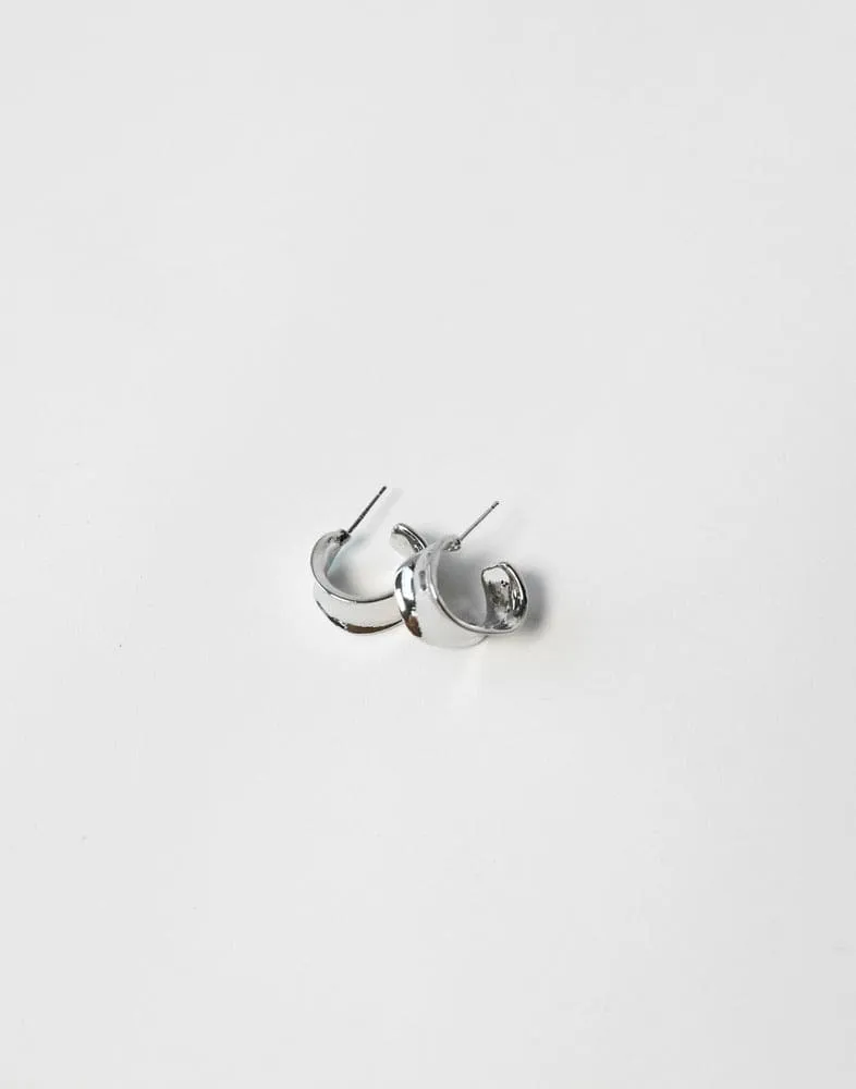 Kaci Earrings (Silver) sold by Charcoal Clothing product image thumbnail 3
