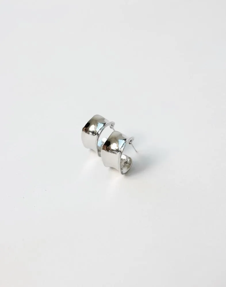 Kaci Earrings (Silver) sold by Charcoal Clothing