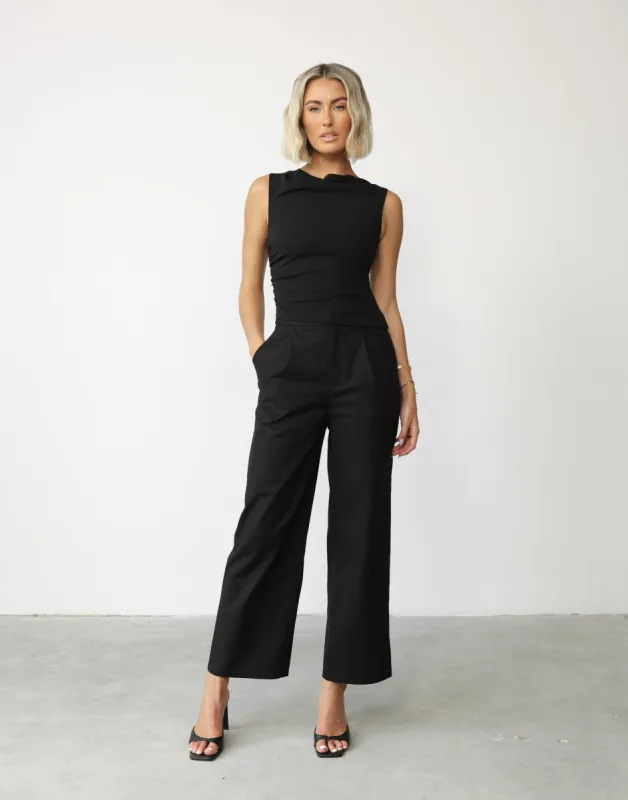 Kristella Pants (Black) sold by Charcoal Clothing