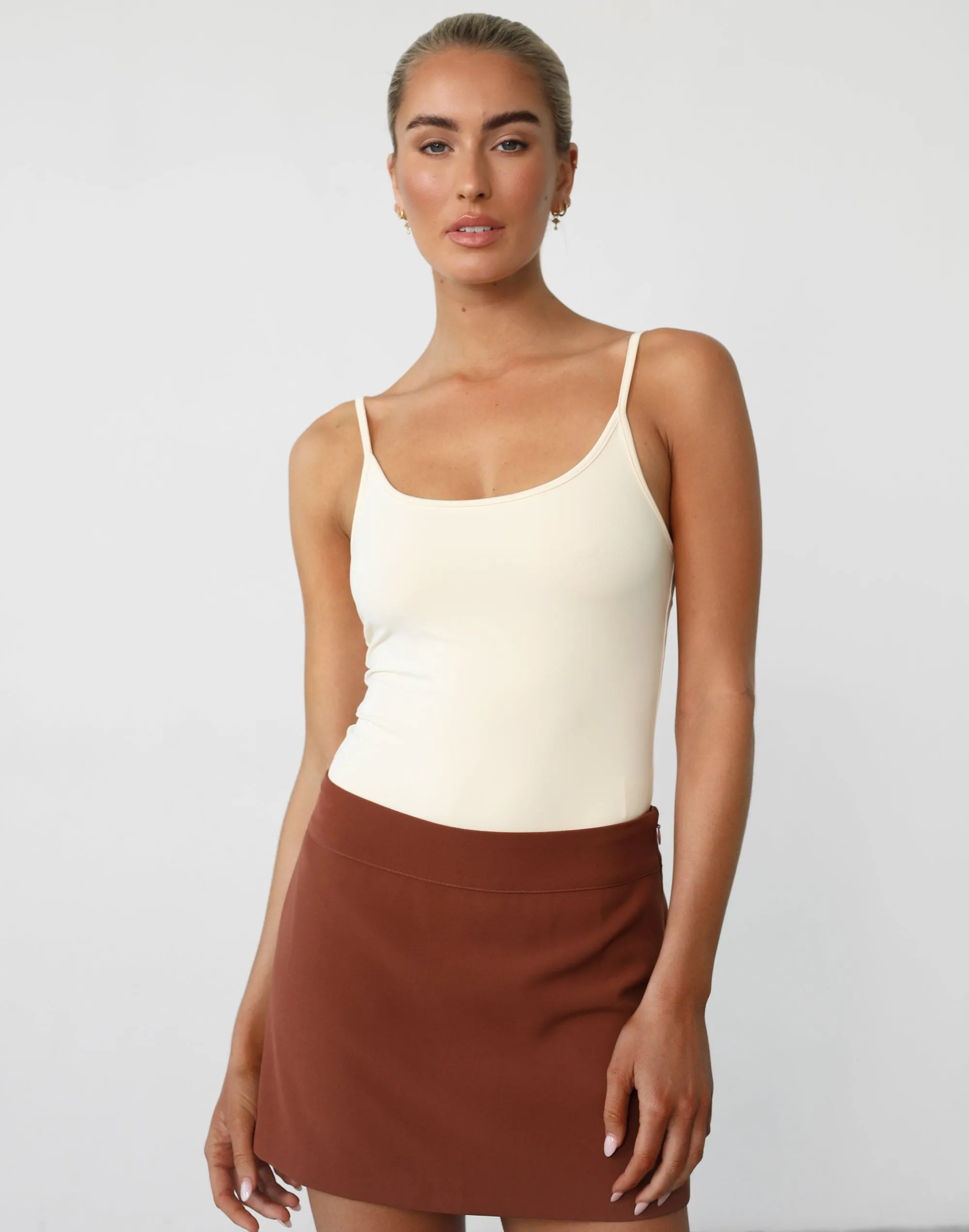 Leia Bodysuit (Cream) sold by Charcoal Clothing