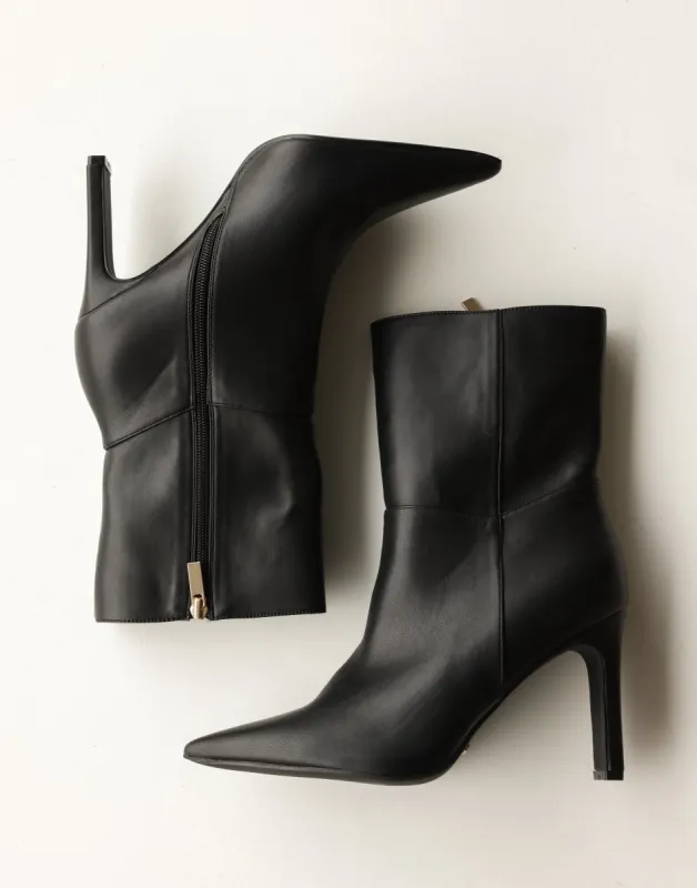 Vivienne Boots (Black) - By Billini sold by Charcoal Clothing
