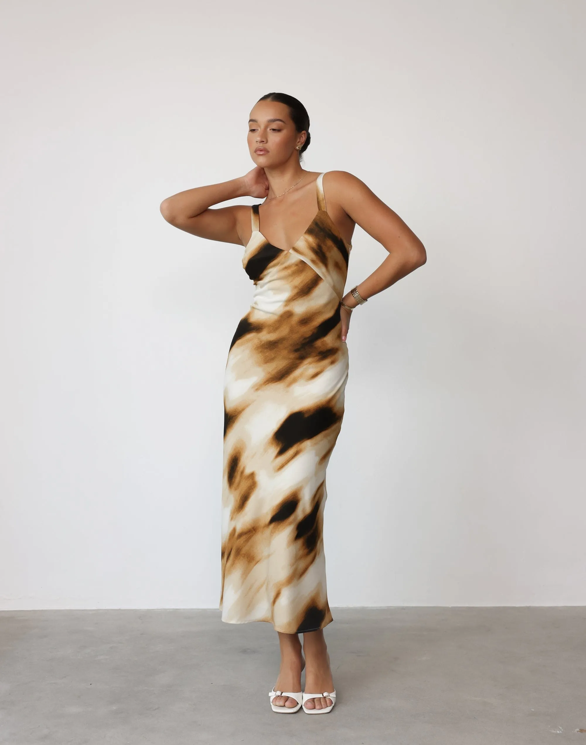 Zaya Maxi Dress (Desert) sold by Charcoal Clothing