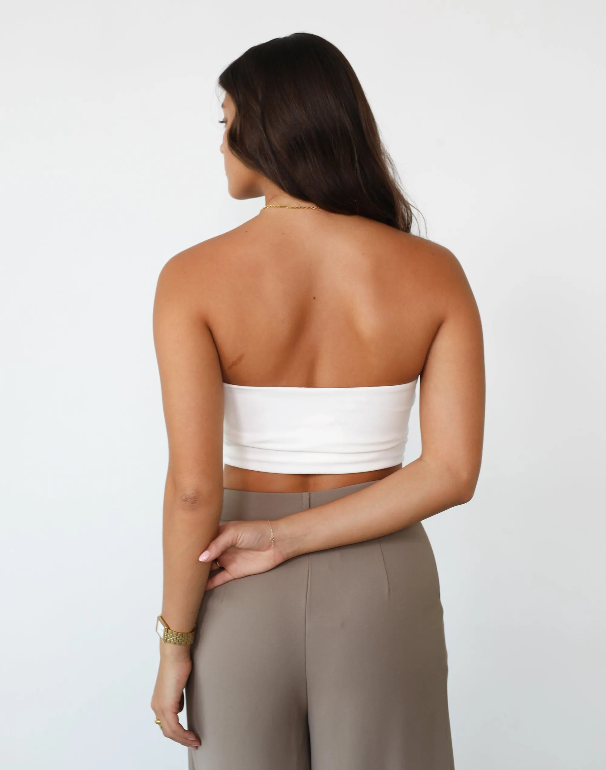 Kristin Top (White) sold by Charcoal Clothing product image thumbnail 4