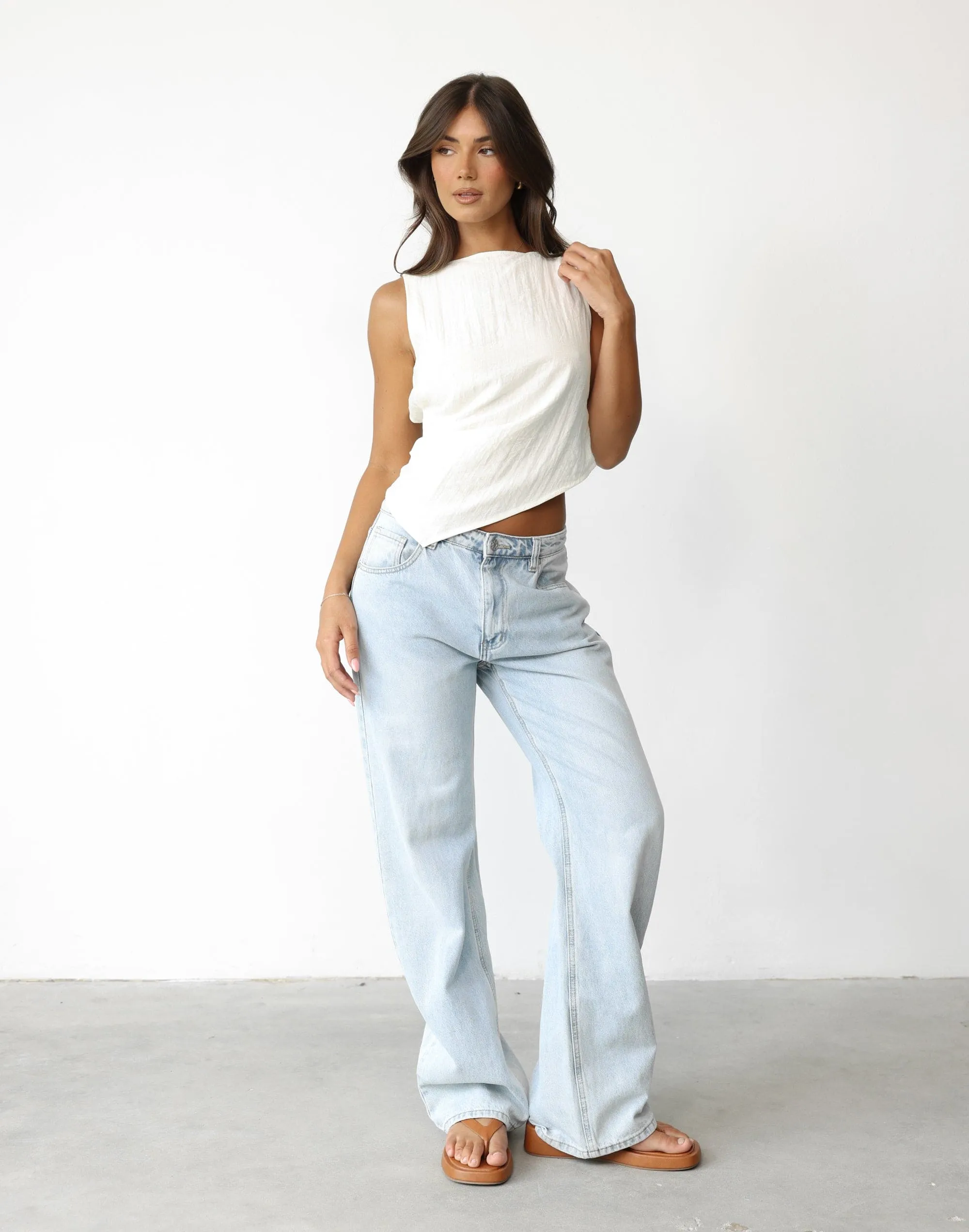 Antonia Top (Oat) sold by Charcoal Clothing product image thumbnail 4