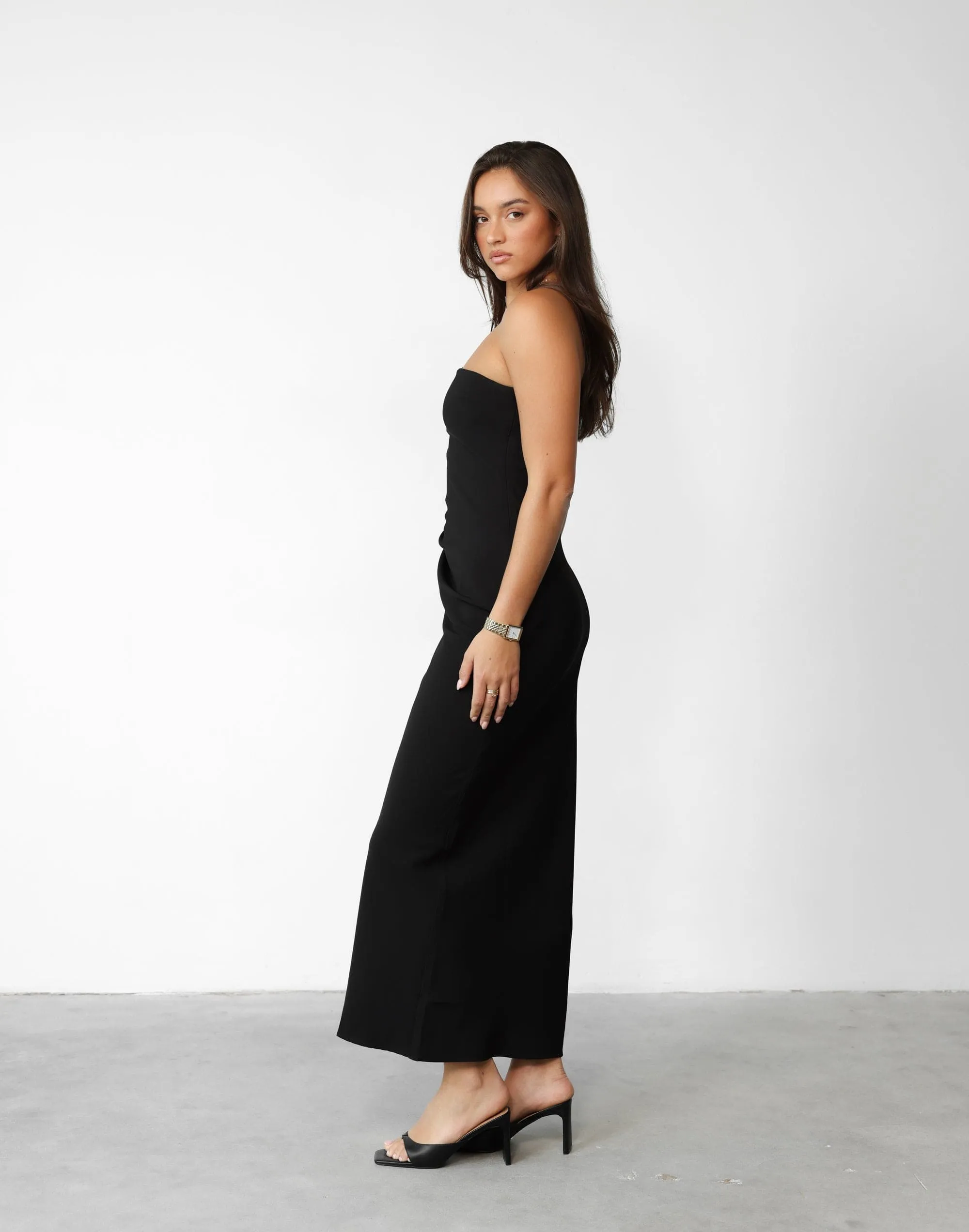 Caroline Maxi Dress (Black) sold by Charcoal Clothing product image thumbnail 5