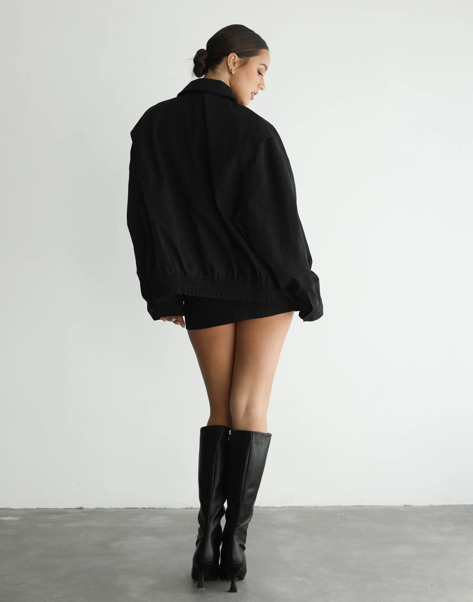 Kenny Bomber (Onyx) - By Lioness sold by Charcoal Clothing product image thumbnail 4