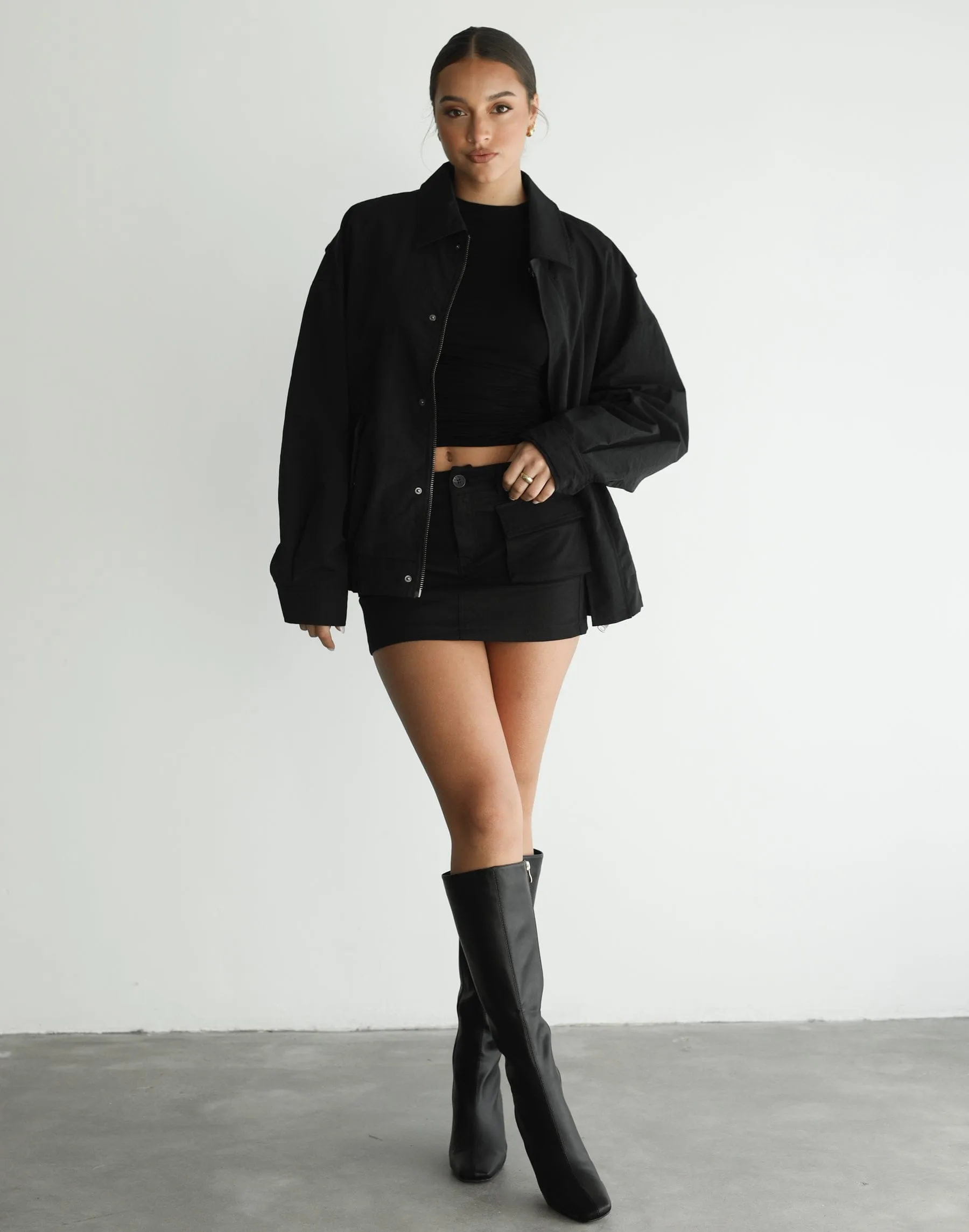 Kenny Bomber (Onyx) - By Lioness sold by Charcoal Clothing product image thumbnail 2