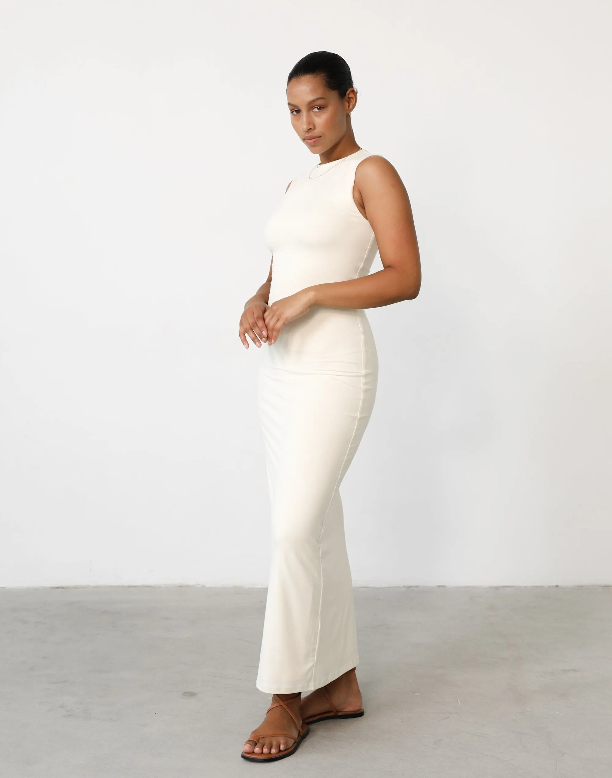 Fable Maxi Dress (Oat) sold by Charcoal Clothing product image thumbnail 5