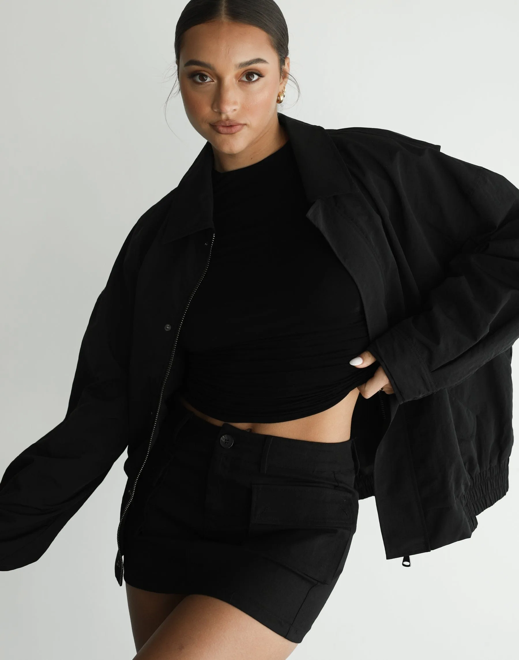 Kenny Bomber (Onyx) - By Lioness sold by Charcoal Clothing product image thumbnail 5