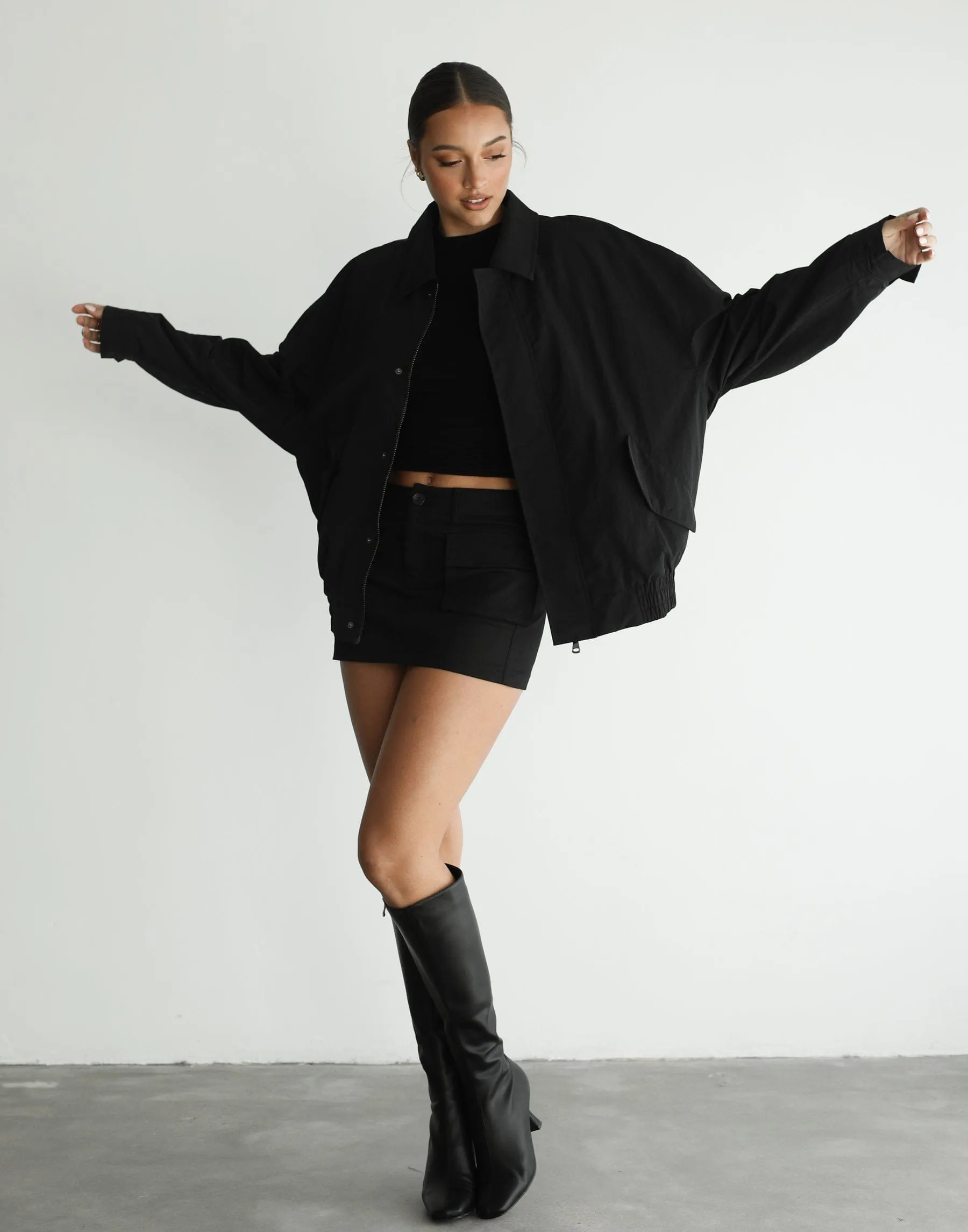 Kenny Bomber (Onyx) - By Lioness sold by Charcoal Clothing