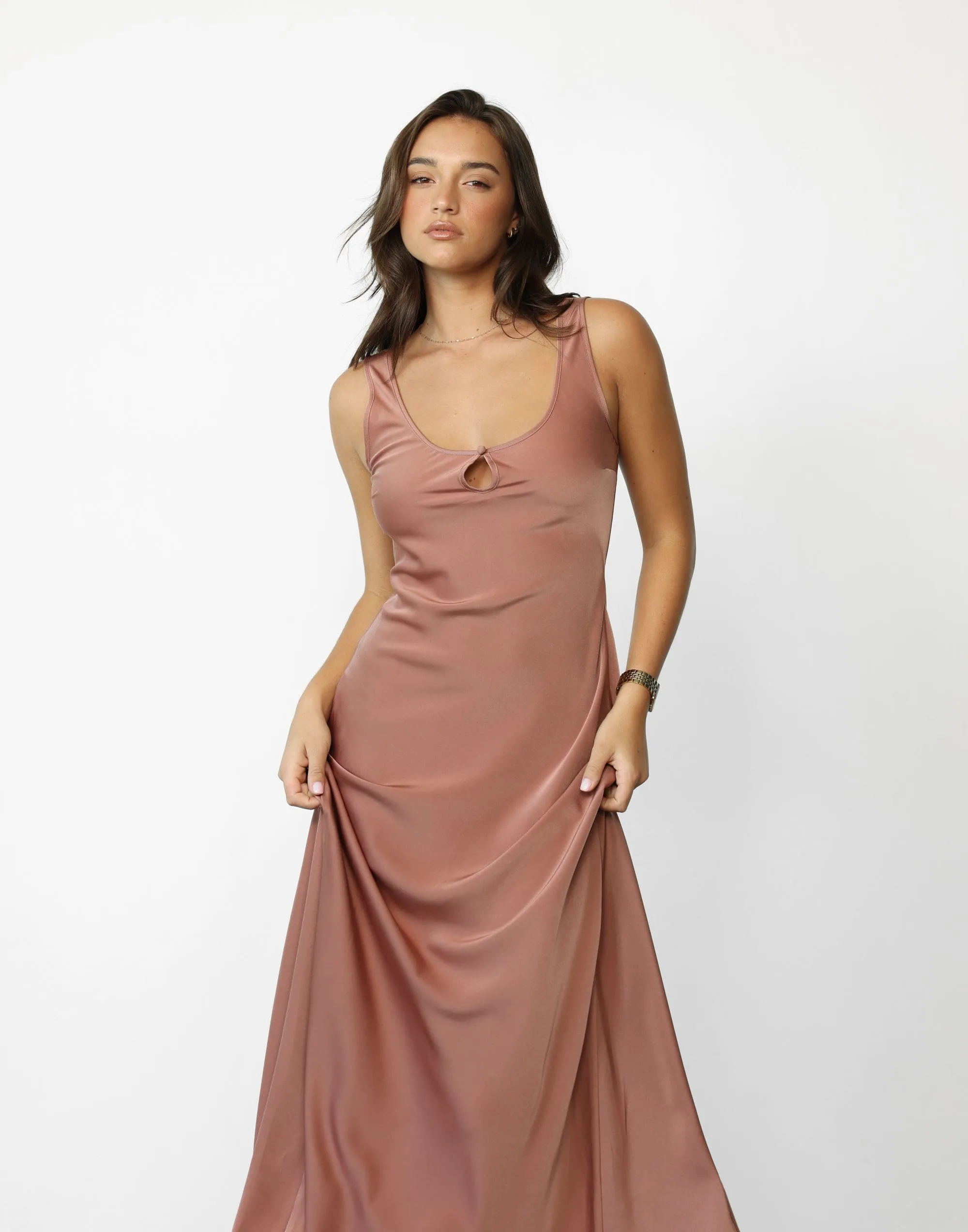 Charlotte Maxi Dress (Dusty Rose) sold by Charcoal Clothing product image thumbnail 4