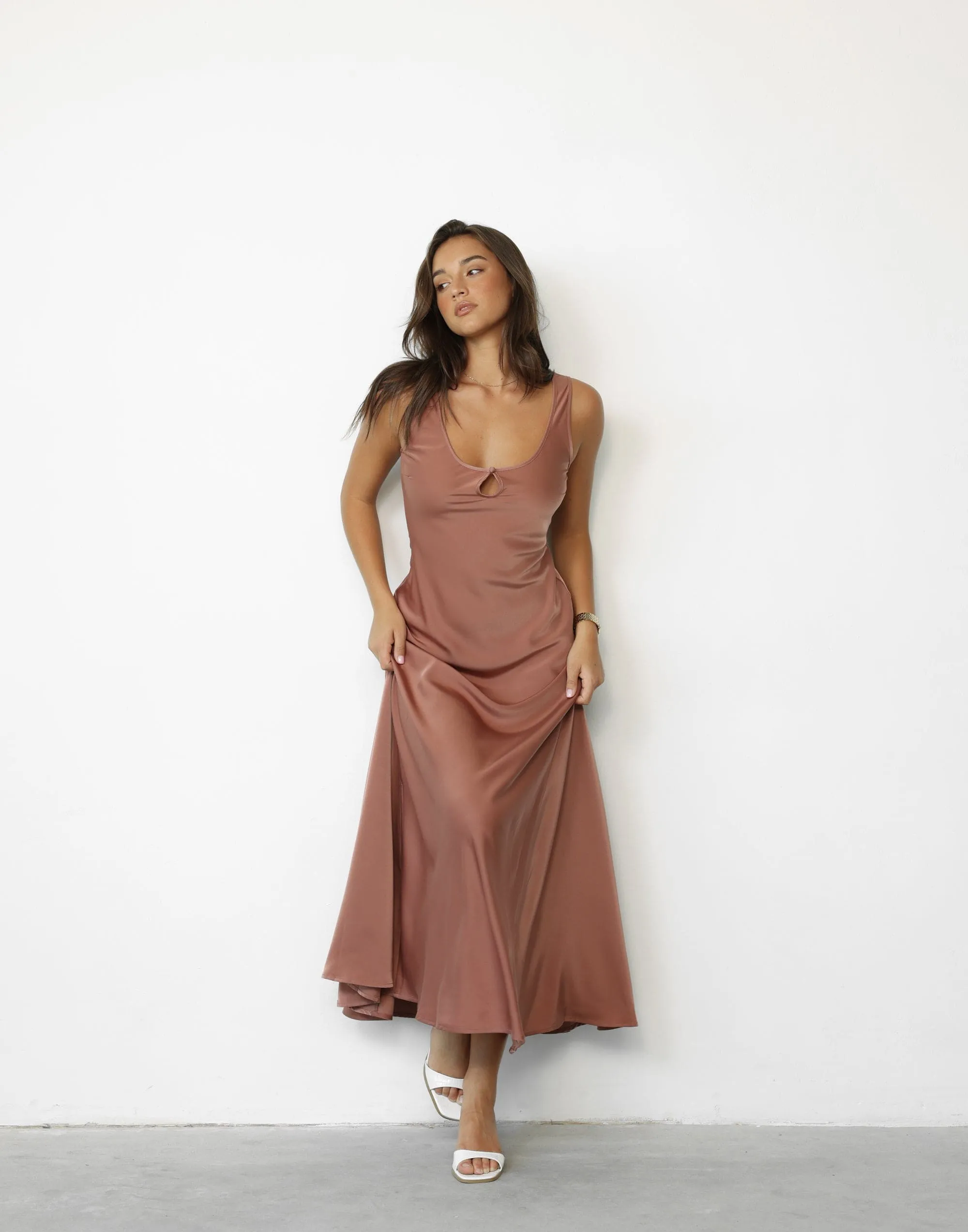 Charlotte Maxi Dress (Dusty Rose) sold by Charcoal Clothing product image thumbnail 5