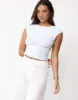 Uno Tie Top (Soft Blue) - By Lioness sold by Charcoal Clothing