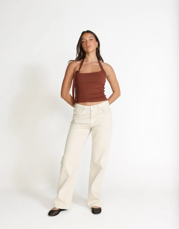 Fiore Top (Nutshell) sold by Charcoal Clothing