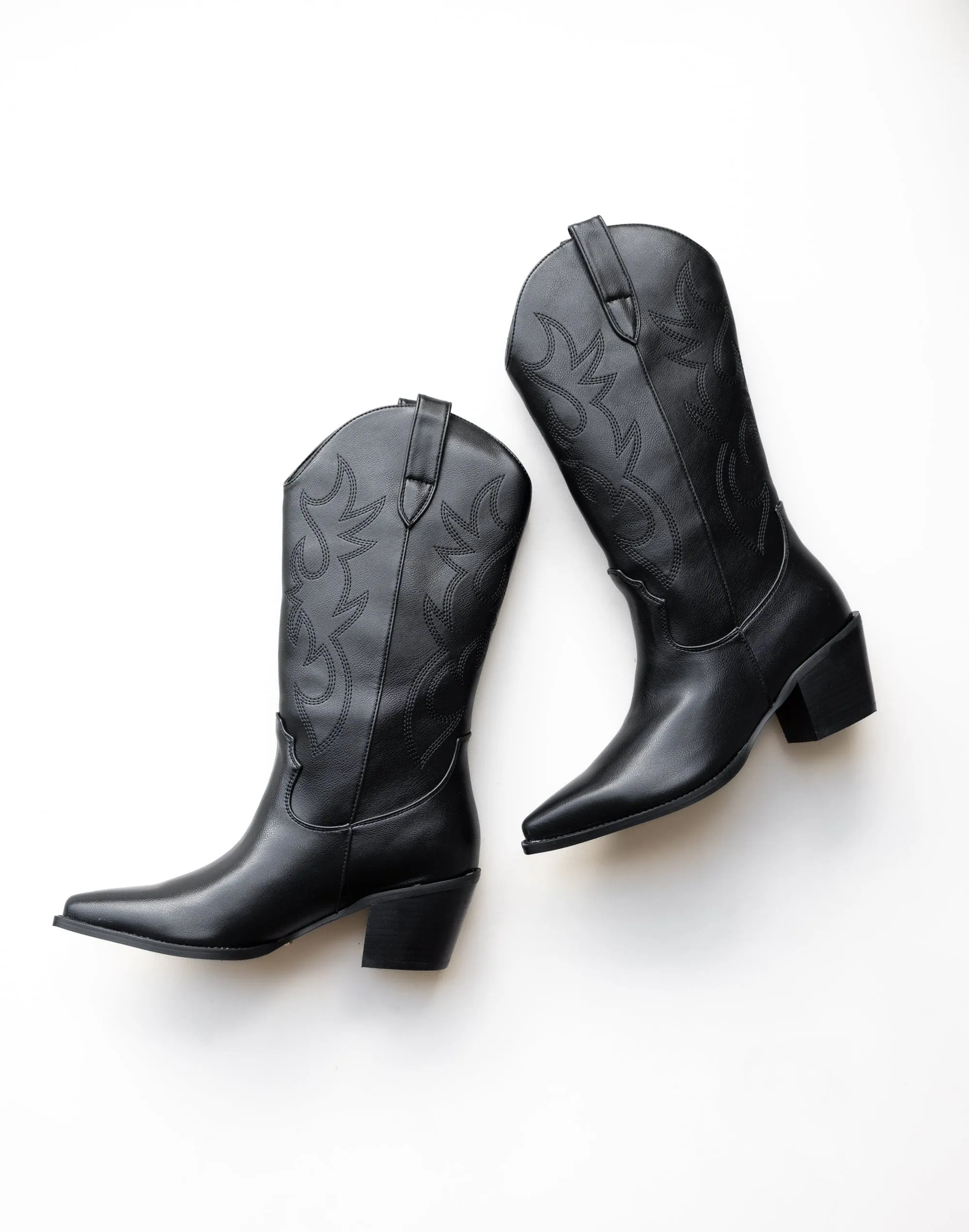 Danaro Boots (Black) - By Billini sold by Charcoal Clothing