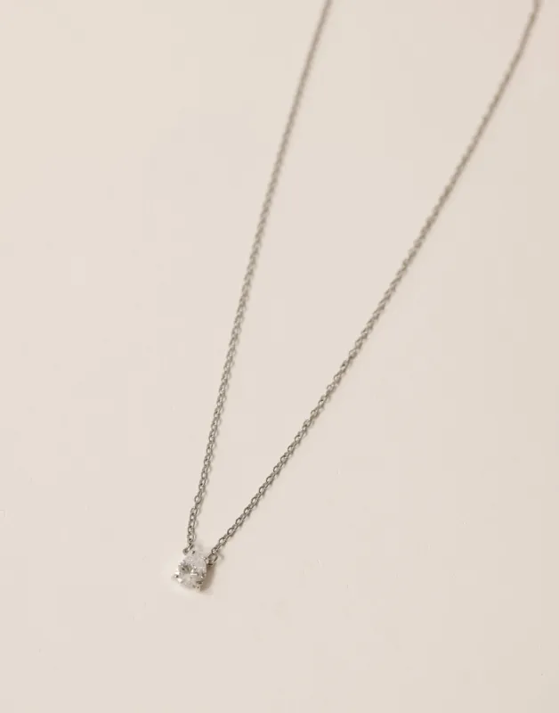 Bela Necklace (Silver) sold by Charcoal Clothing