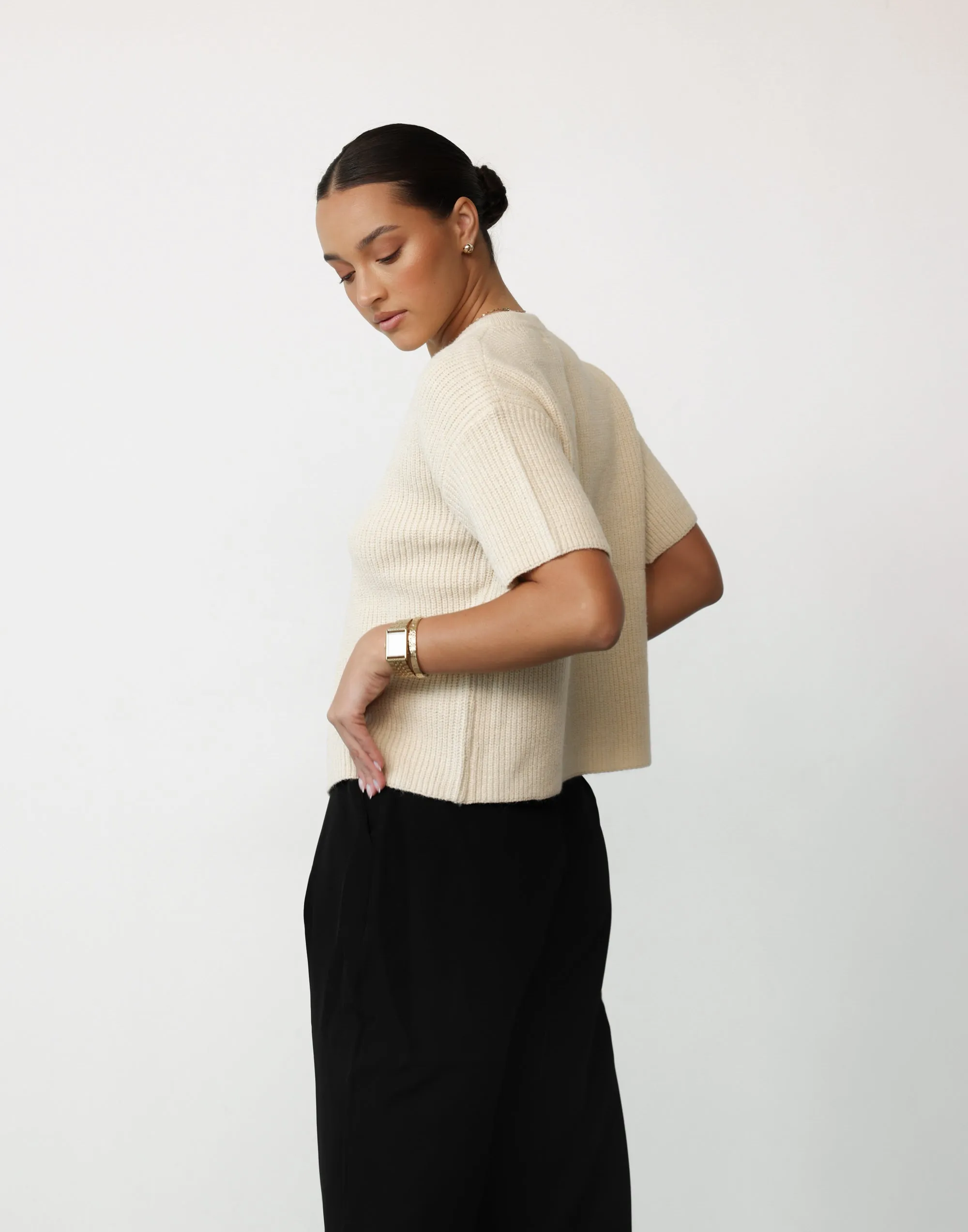 Levina Top (Beige) sold by Charcoal Clothing product image thumbnail 2