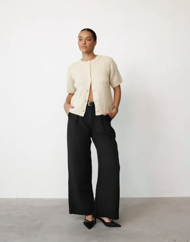 Levina Top (Beige) sold by Charcoal Clothing