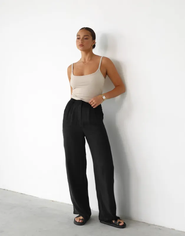 Ranna Pants (Black) sold by Charcoal Clothing