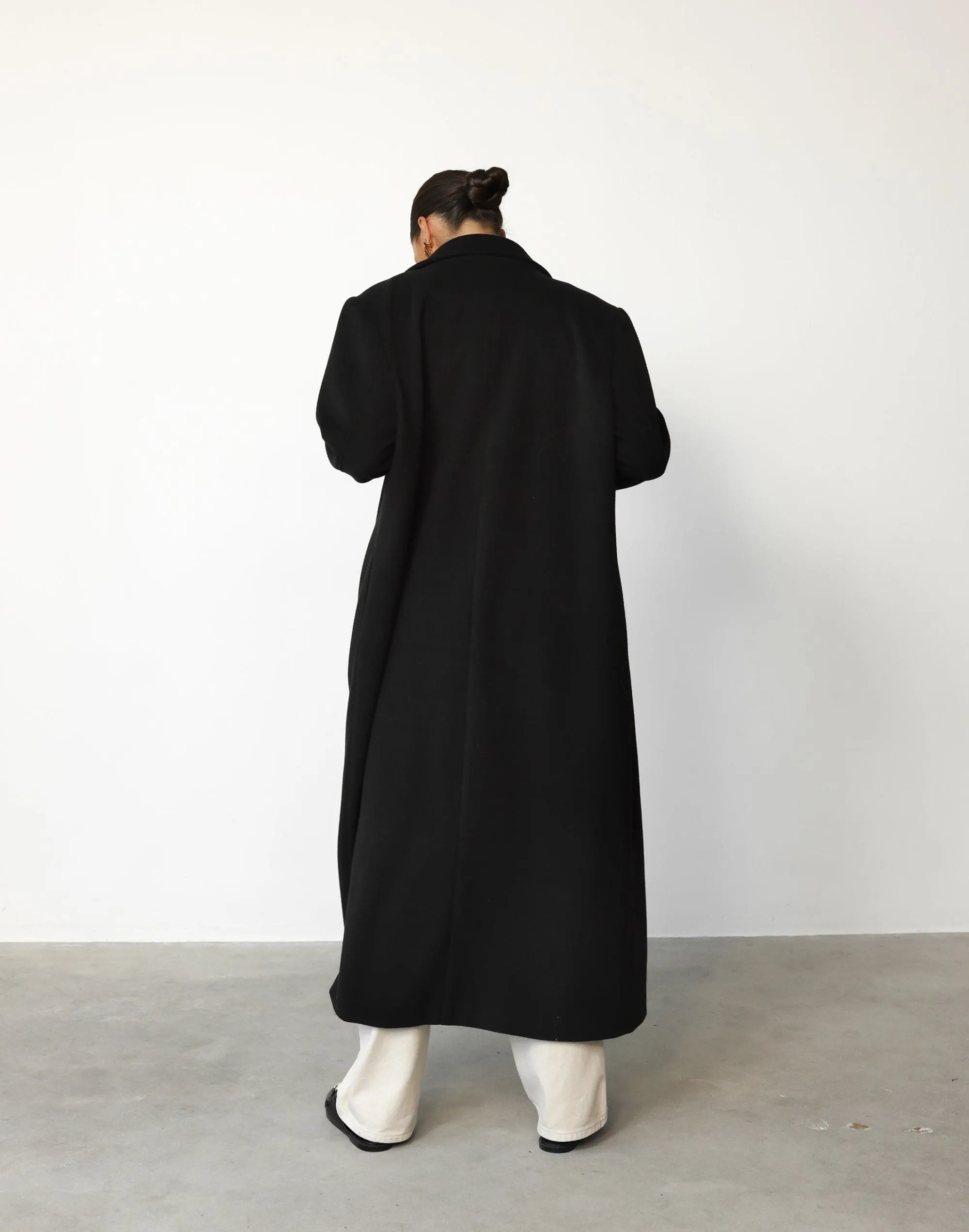 Abbey Trench Coat (Black) sold by Charcoal Clothing product image thumbnail 5