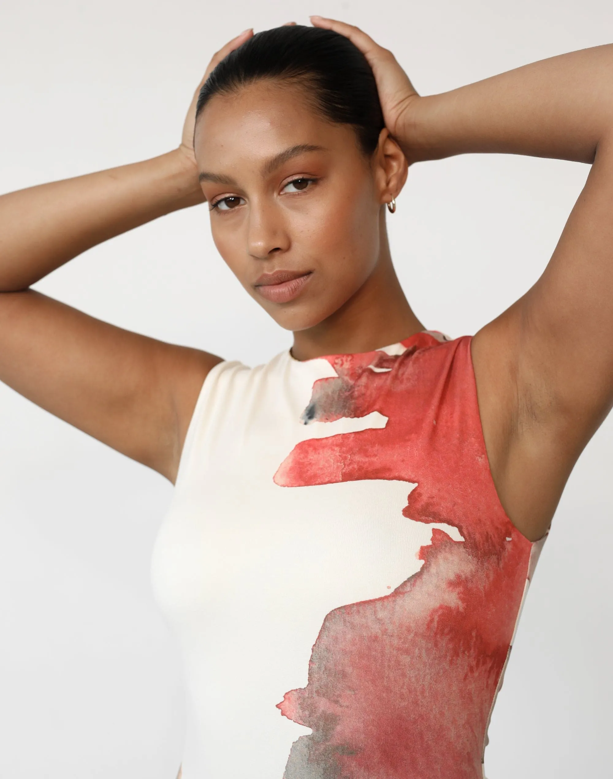 Fable Maxi Dress (Watercolour) sold by Charcoal Clothing product image thumbnail 4