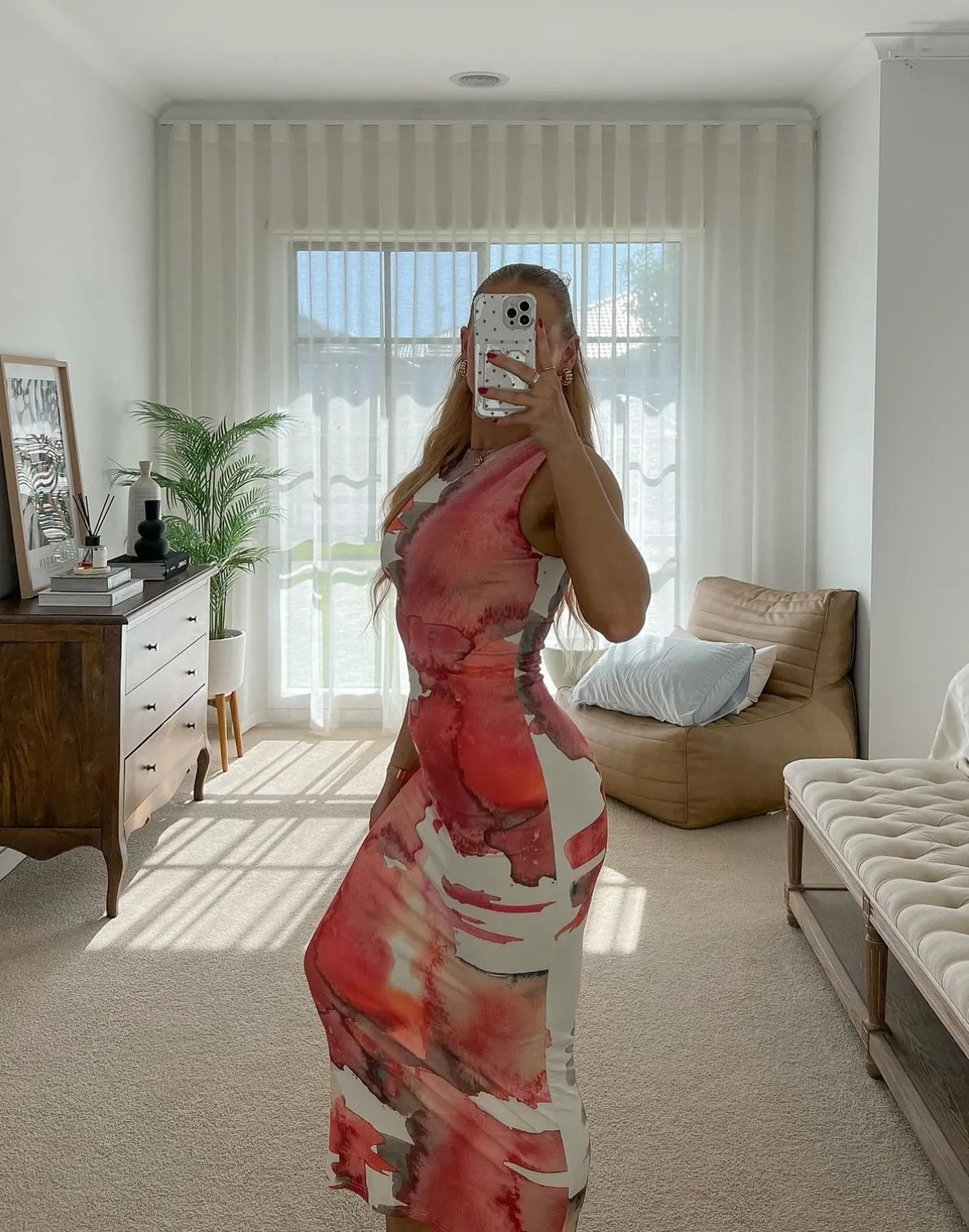 Fable Maxi Dress (Watercolour) sold by Charcoal Clothing product image thumbnail 2