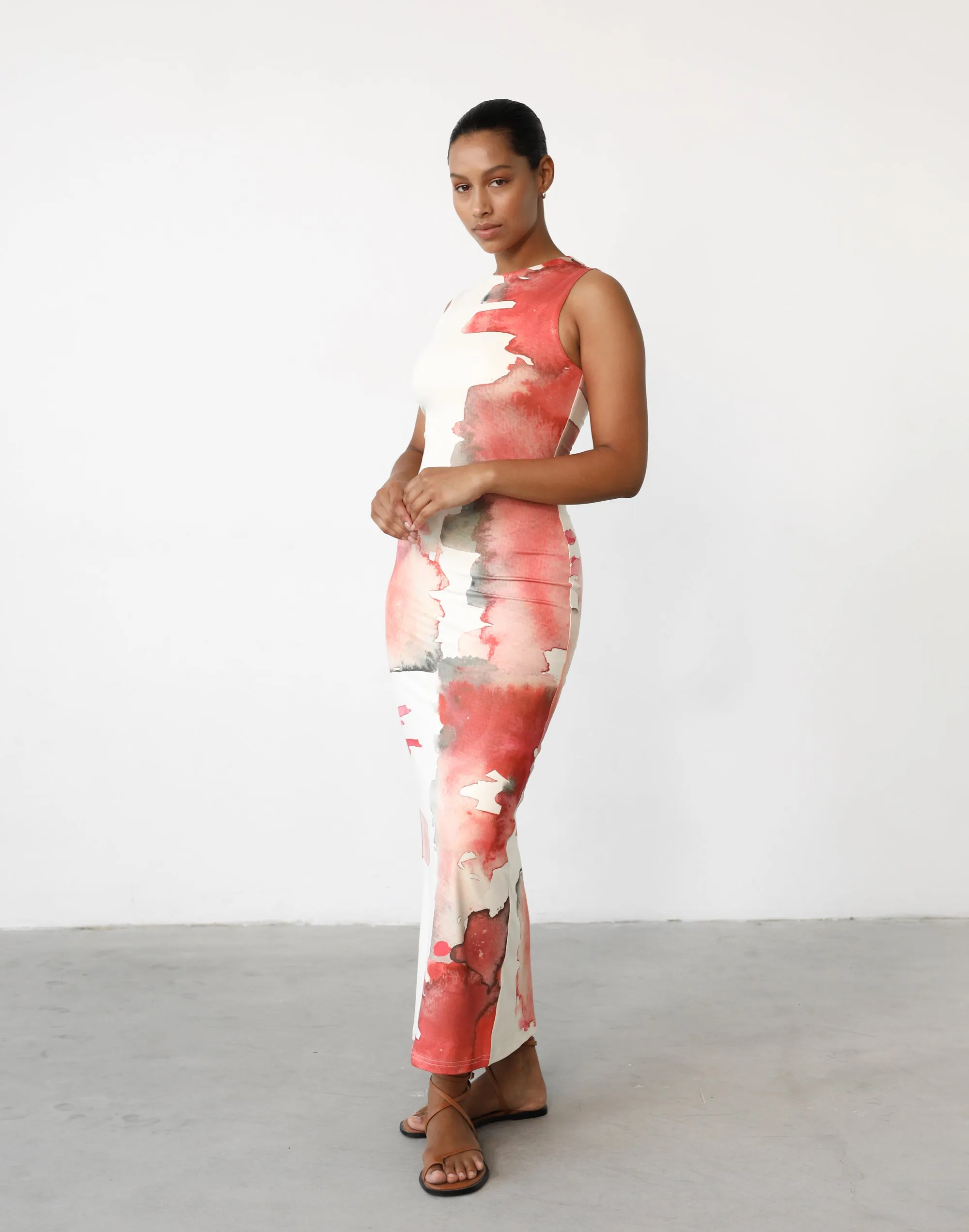 Fable Maxi Dress (Watercolour) sold by Charcoal Clothing product image thumbnail 5