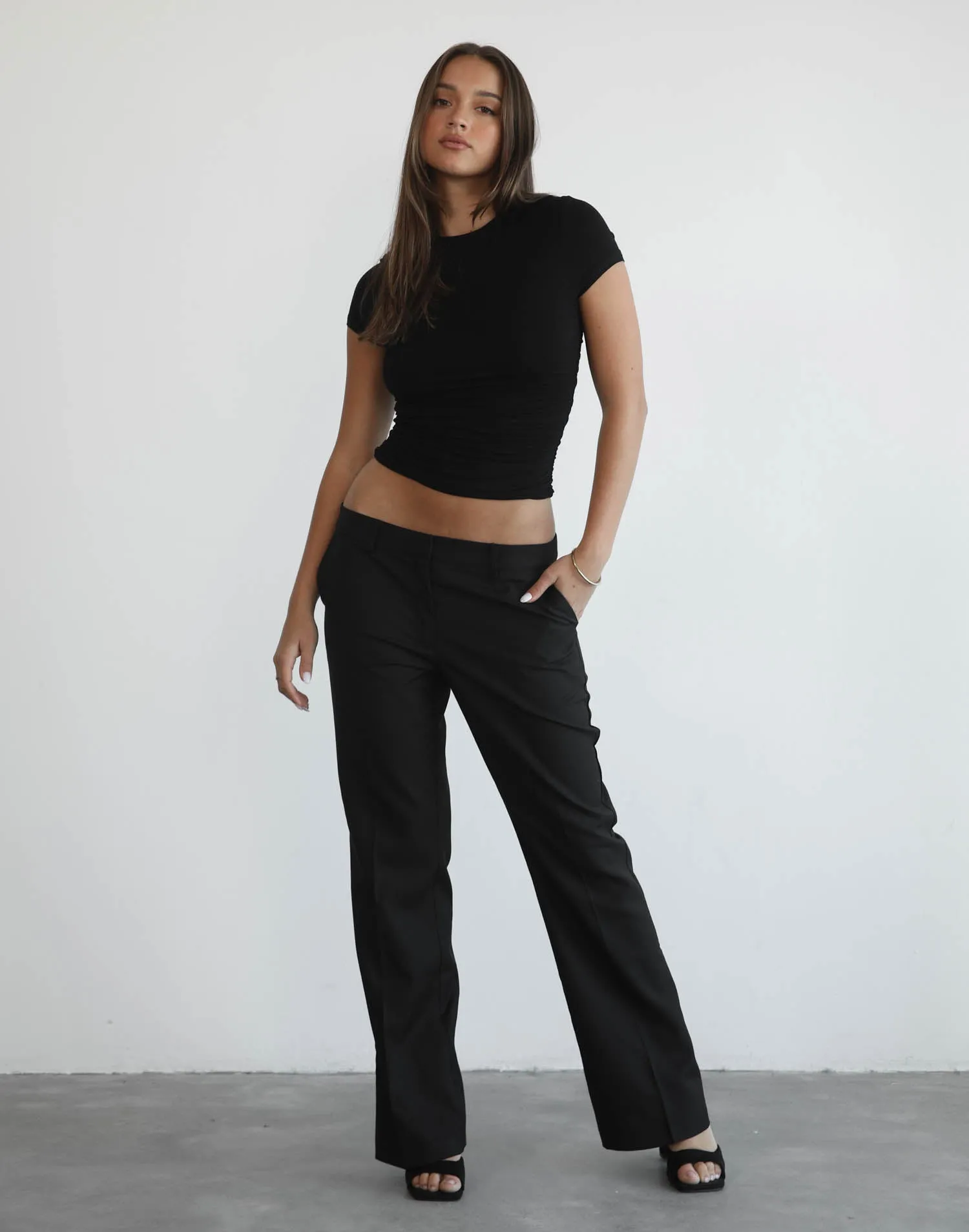 Bessette Pant (Onyx) - By Lioness | Parallel