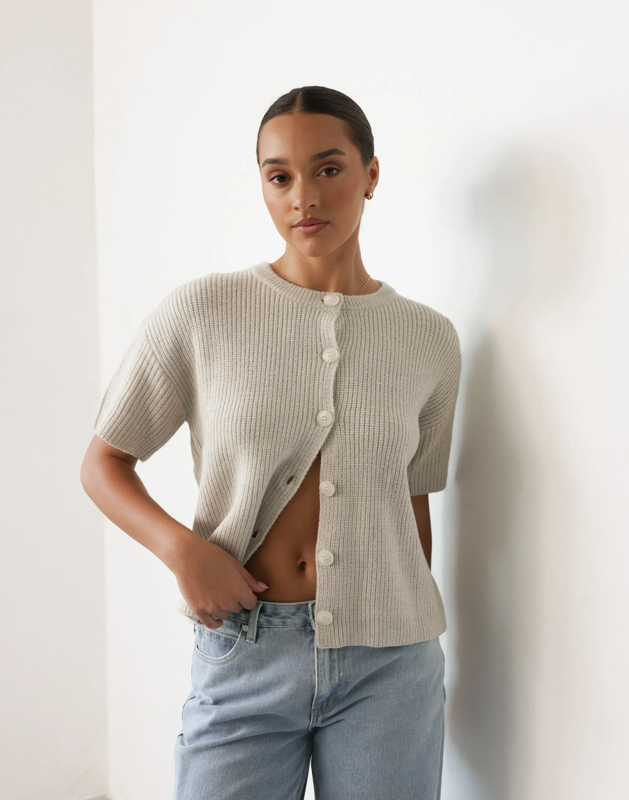 Levina Top (Grey) sold by Charcoal Clothing product image thumbnail 4