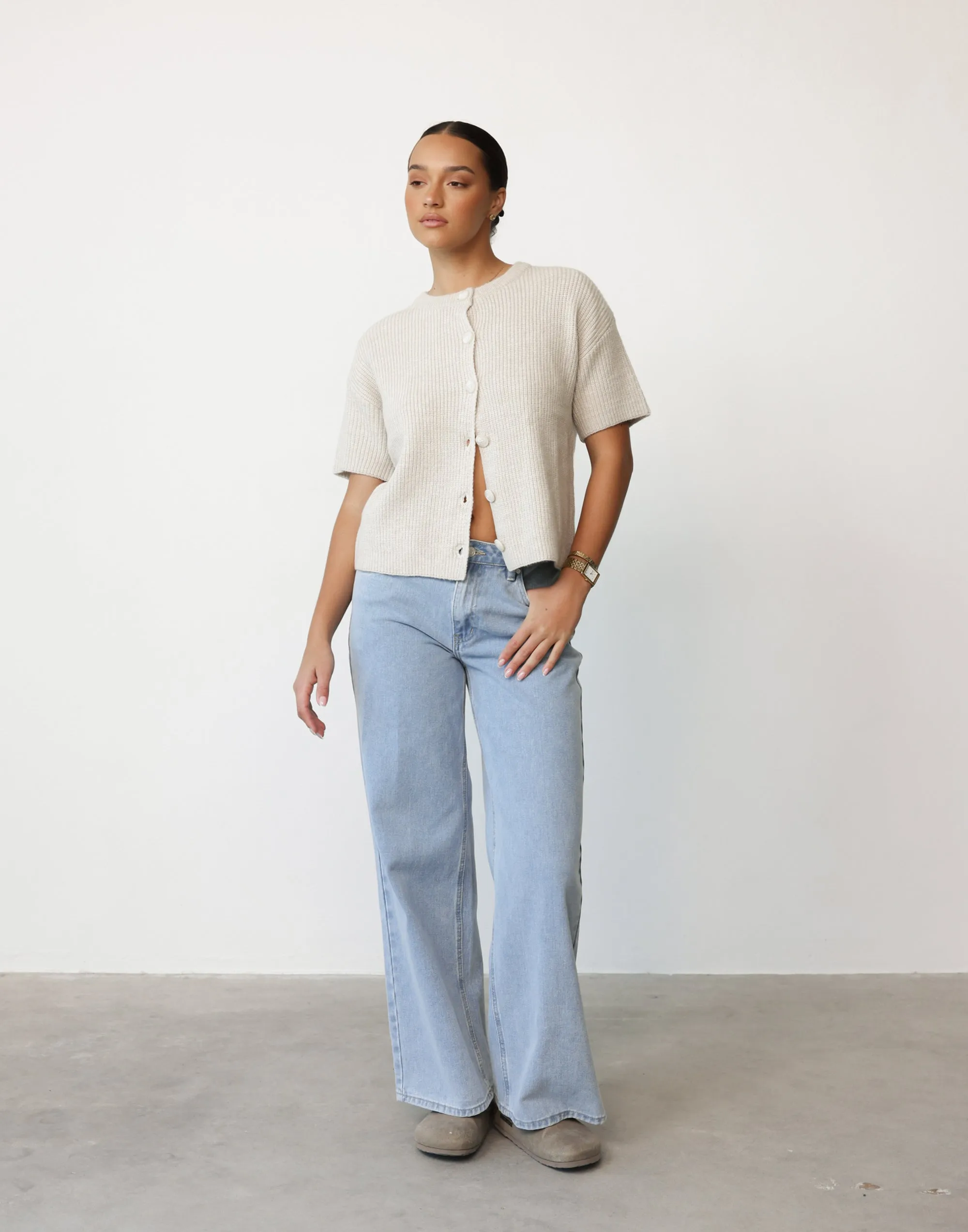 Levina Top (Grey) sold by Charcoal Clothing product image thumbnail 2