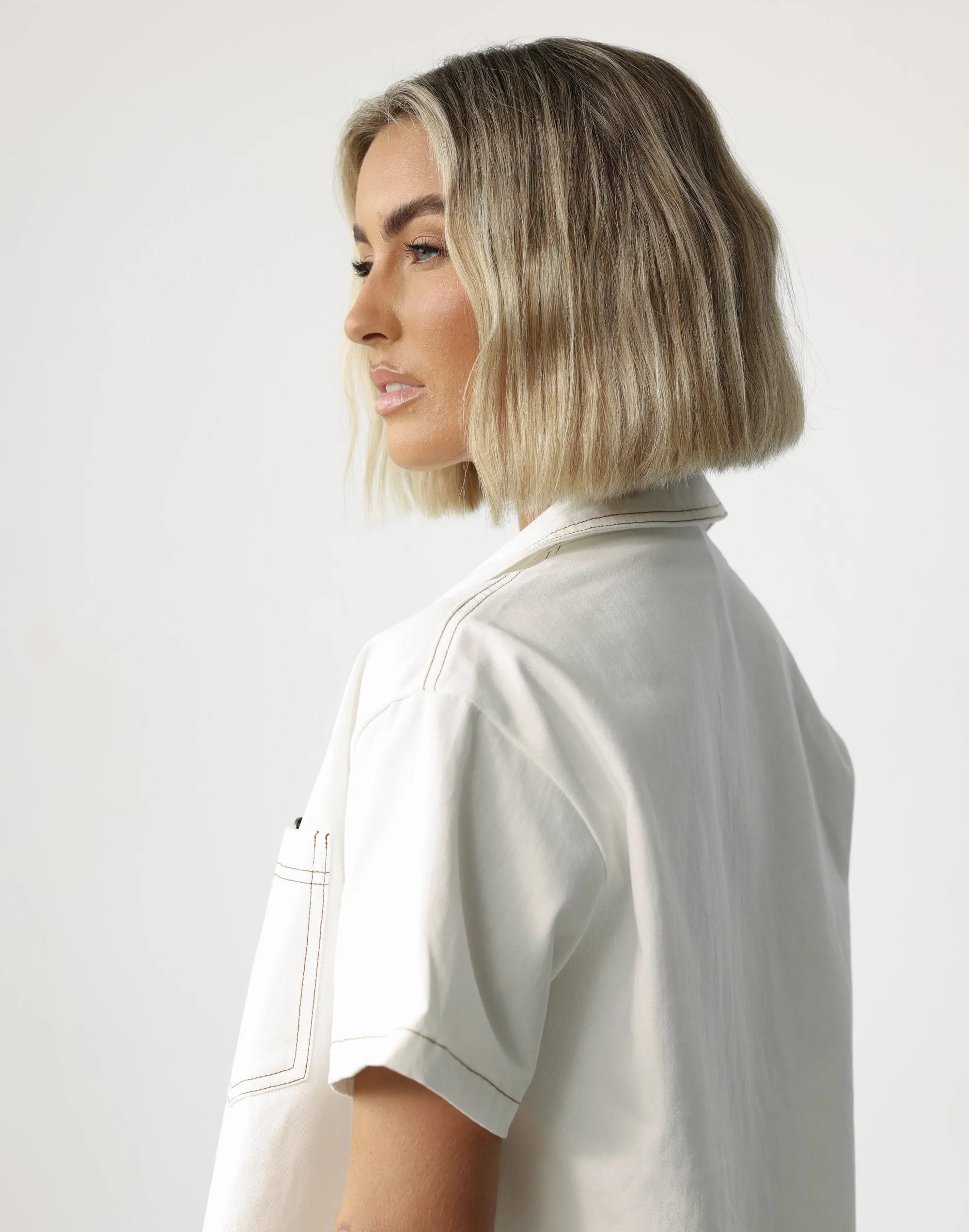 Aliyana Shirt (White) sold by Charcoal Clothing product image thumbnail 4